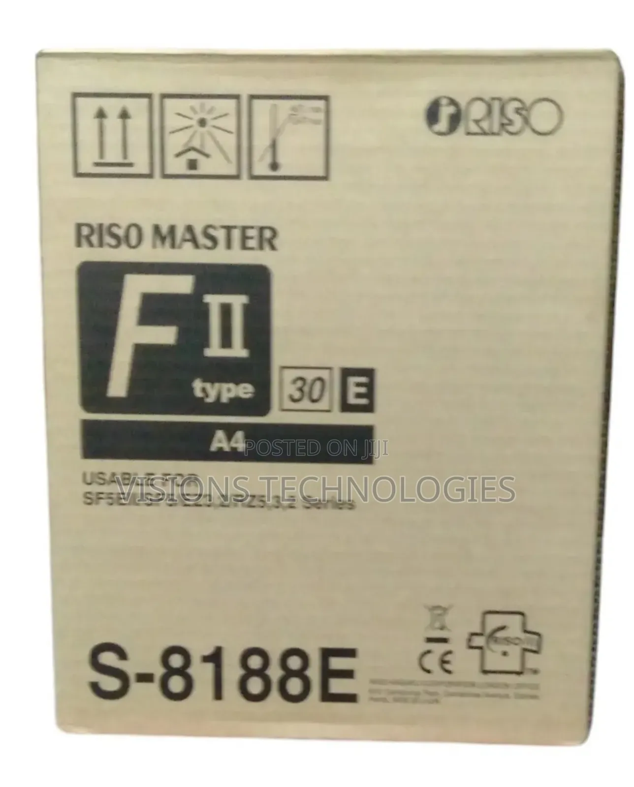 Riso A4 Size Master(F2 Type) - S8188e