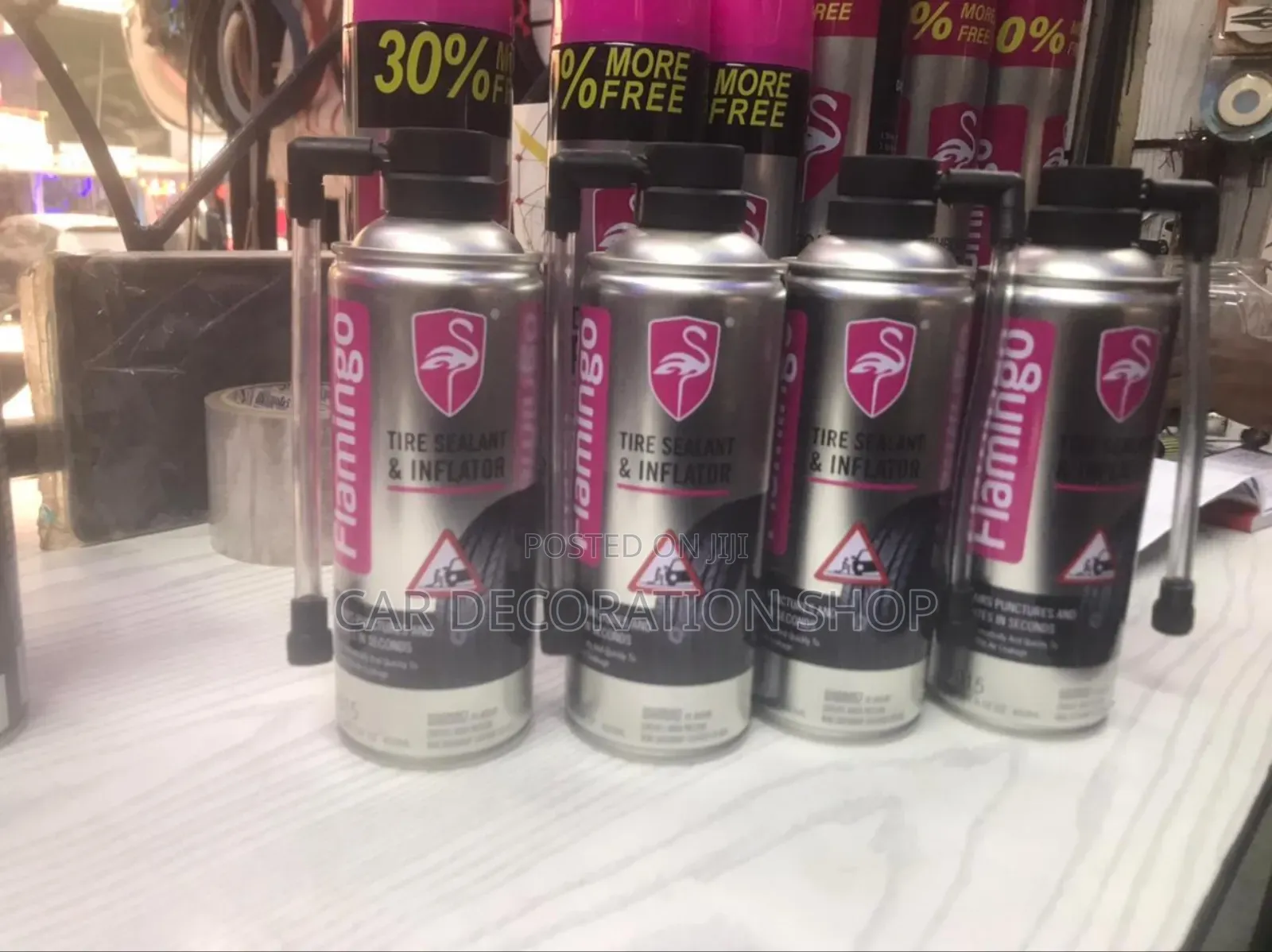 Flamingo Tire Sealant and Inflator