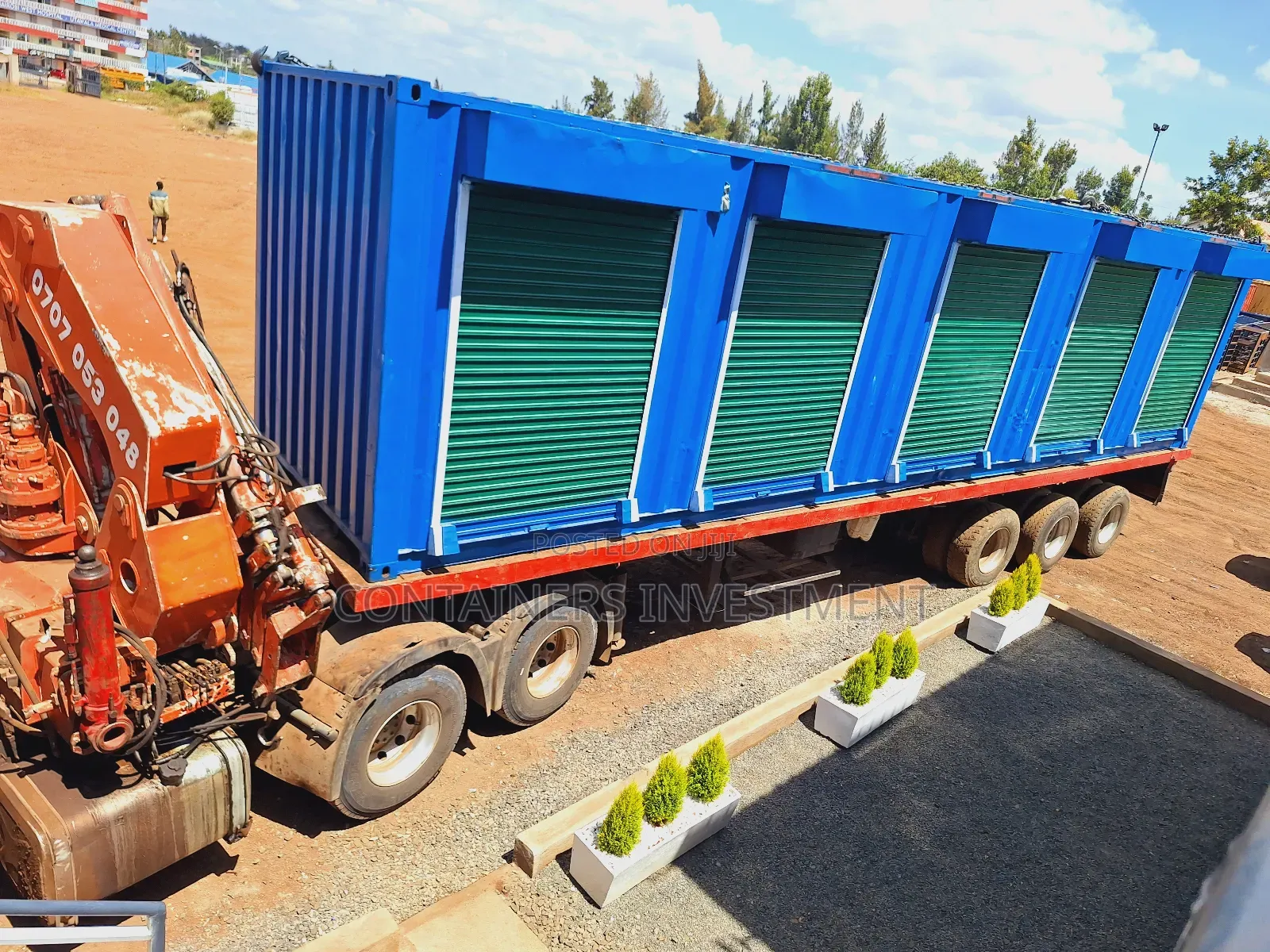 Small Container Stalls for Sale- Big Business