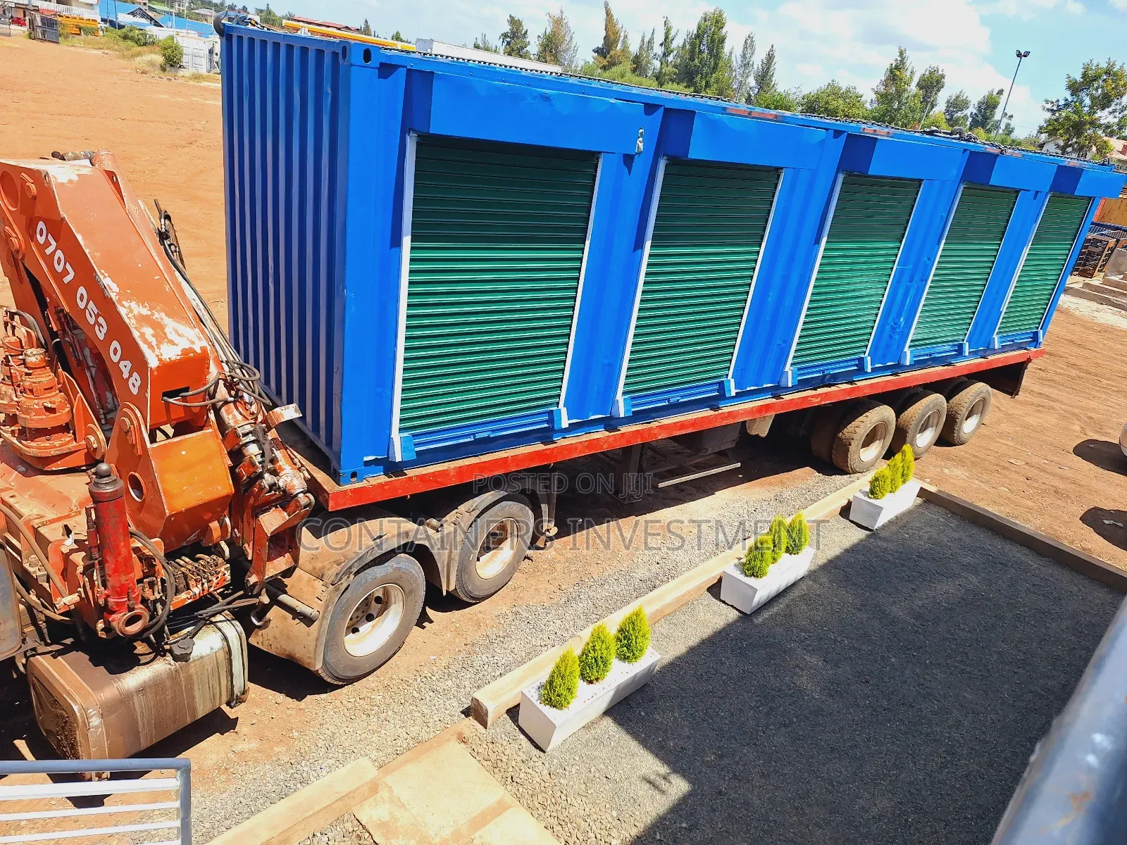 Container Stalls for Sale- Your Dream Our Business.