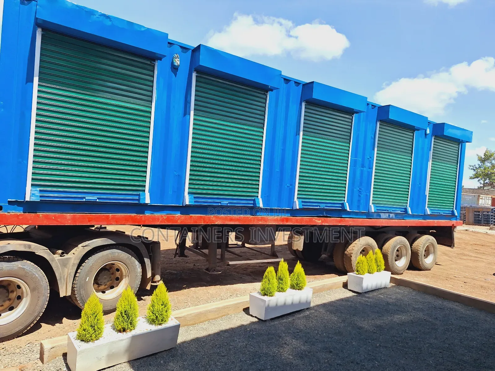 40ft Container Stalls for Sale- Full Revolutionization.