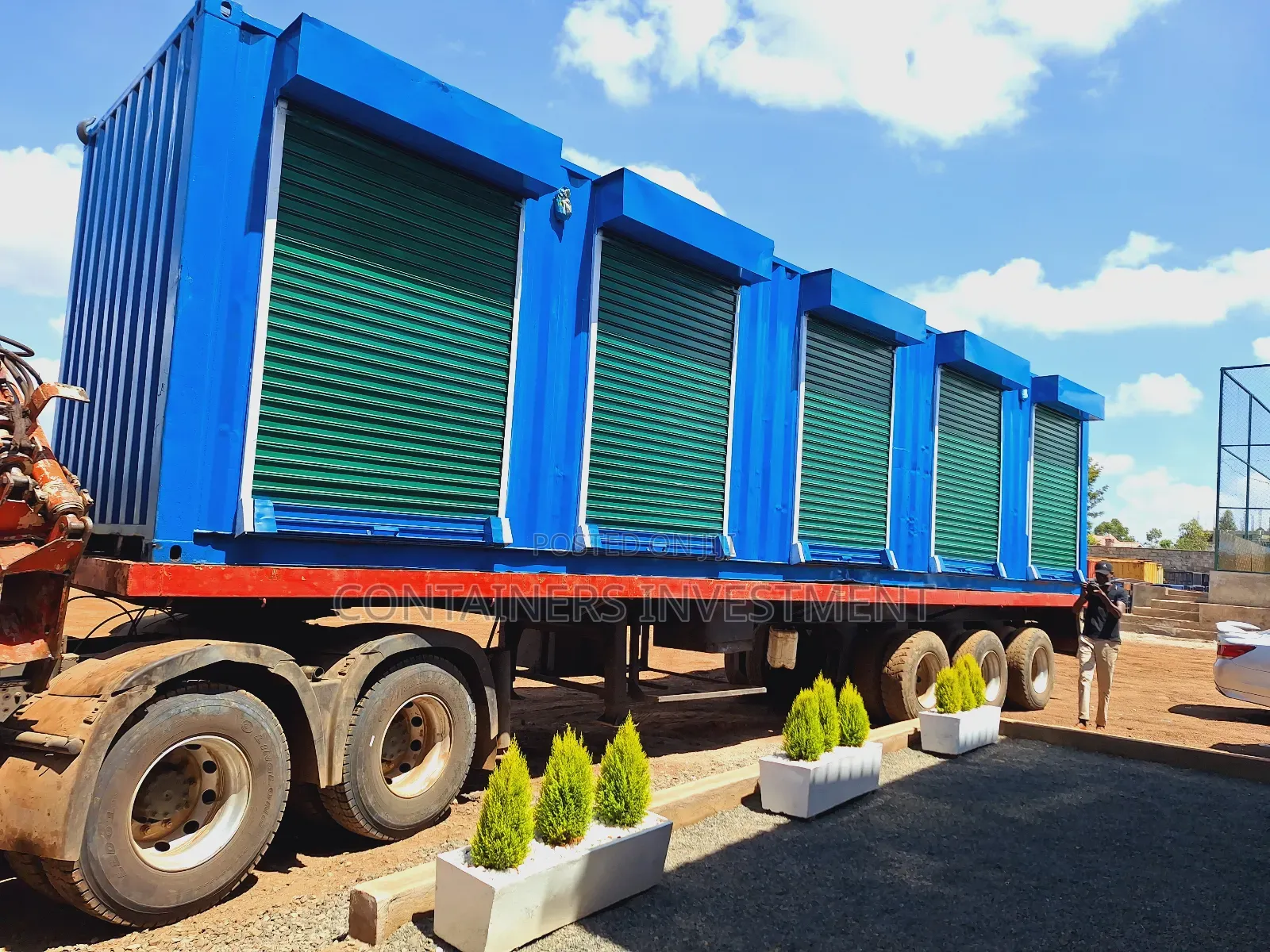 40ft Container Stalls for Sale- Full Revolutionization.