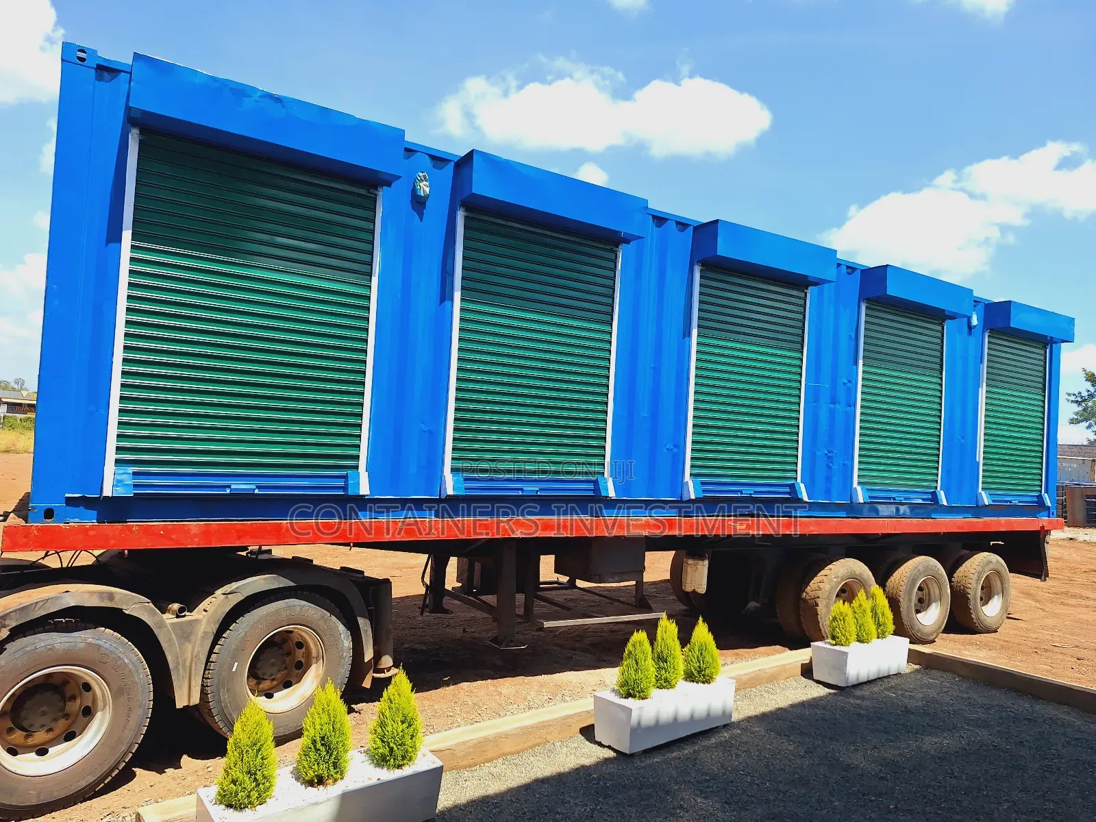 40ft Business Stalls for Sale- City Savvy Containers.
