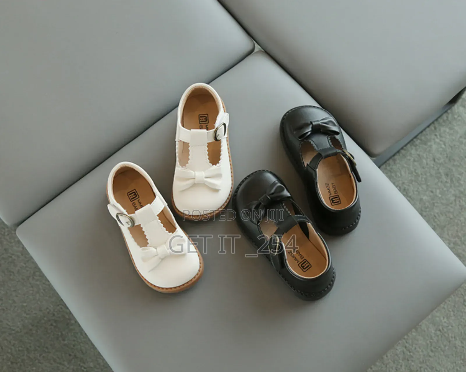 Girls Shoes Size 21_30
 Black N Cream White