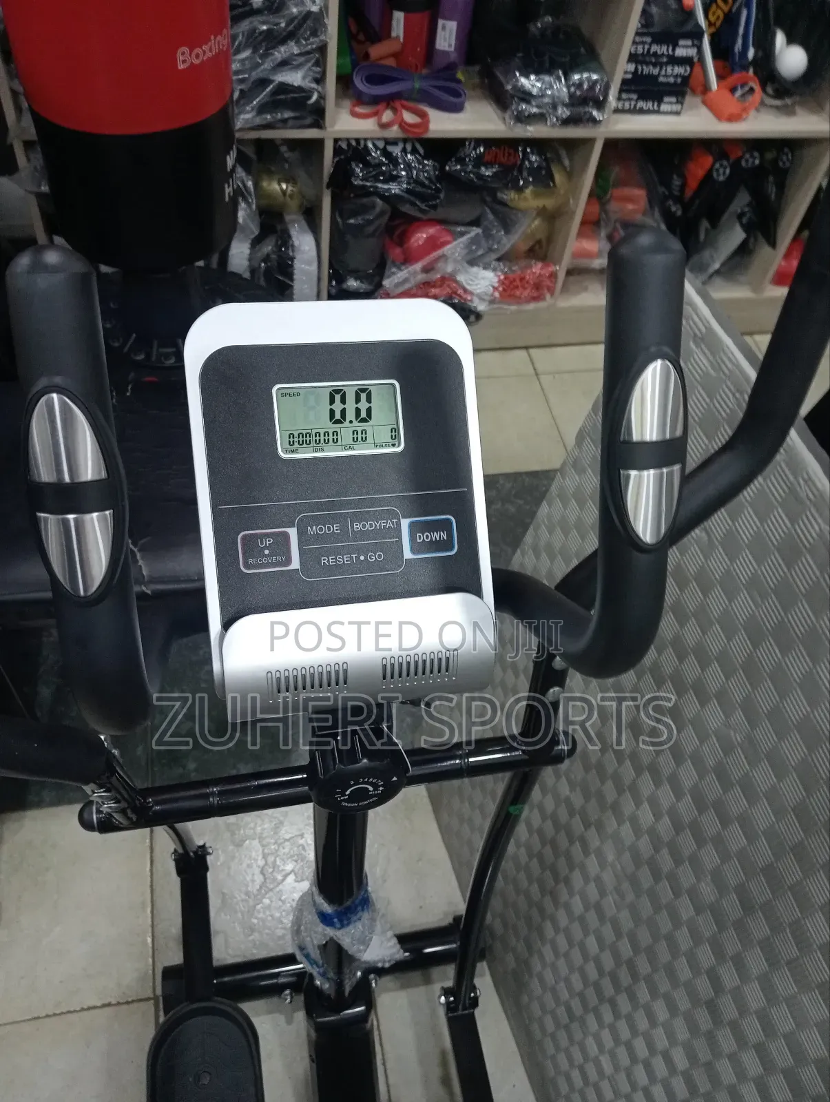 Elliptical Cross Trainer for Domestic Use Adjustable Tension