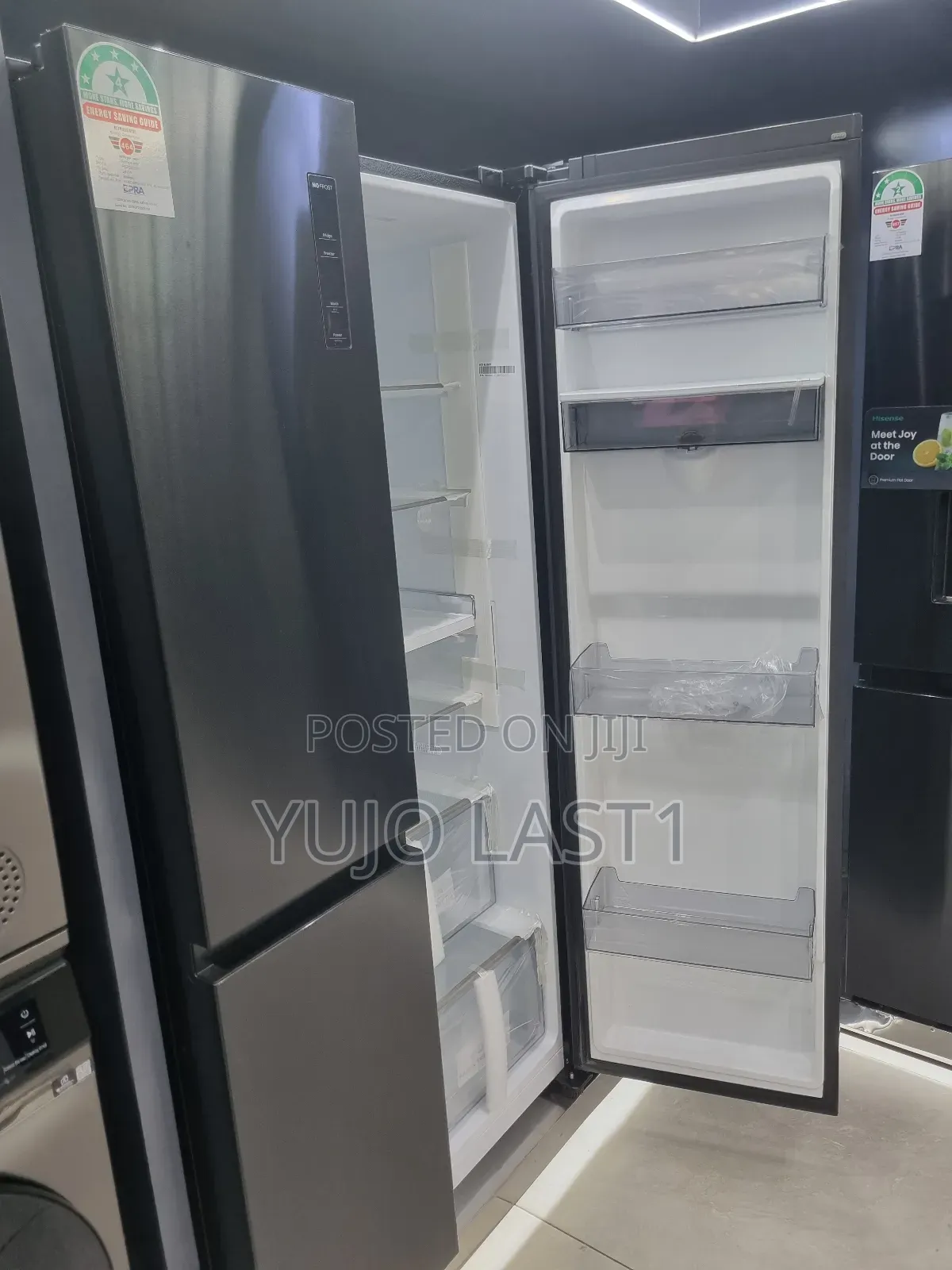 Hisense Fridge 549 Litres Non Frost Side by Side