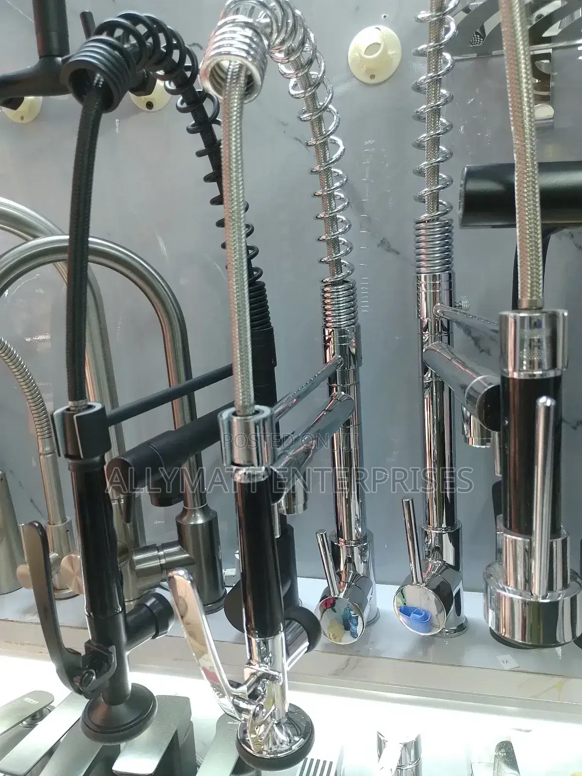 Unique Black Flexible Kitchen Mixer
