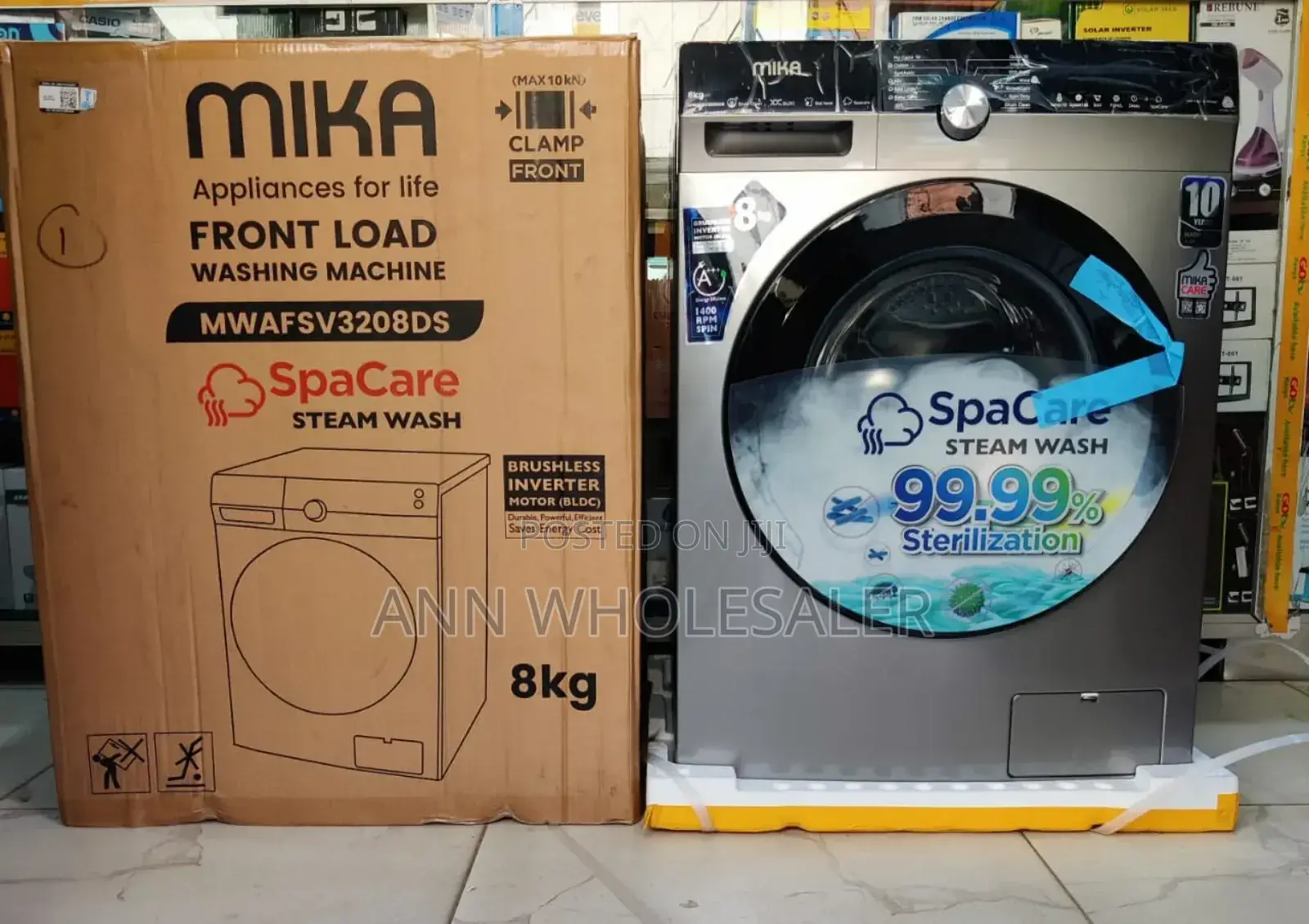 Mika 8kg Washing Machine Front Load