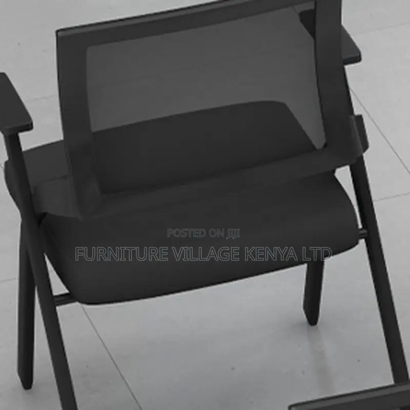 Study Chairs; Foldable Office Seat With Writing Pad