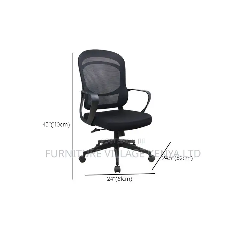 Task Chair; Executive Orthopedic Swivel Office Seat