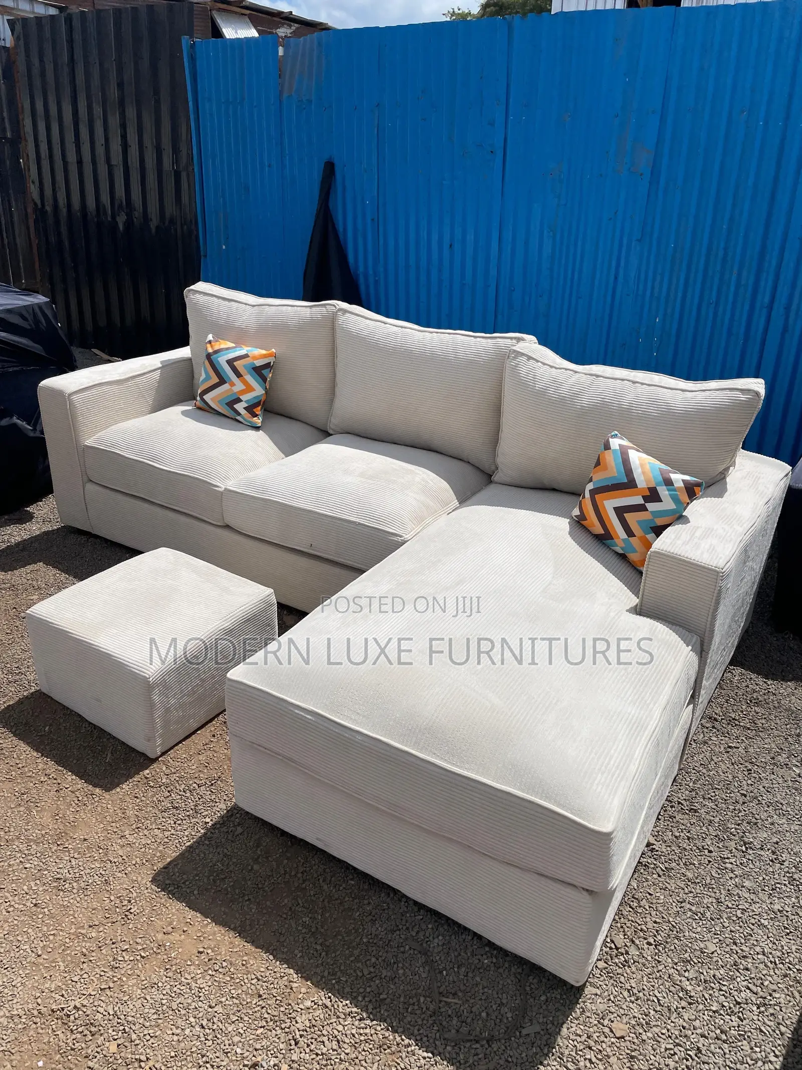Beautiful Living Room L Sofa