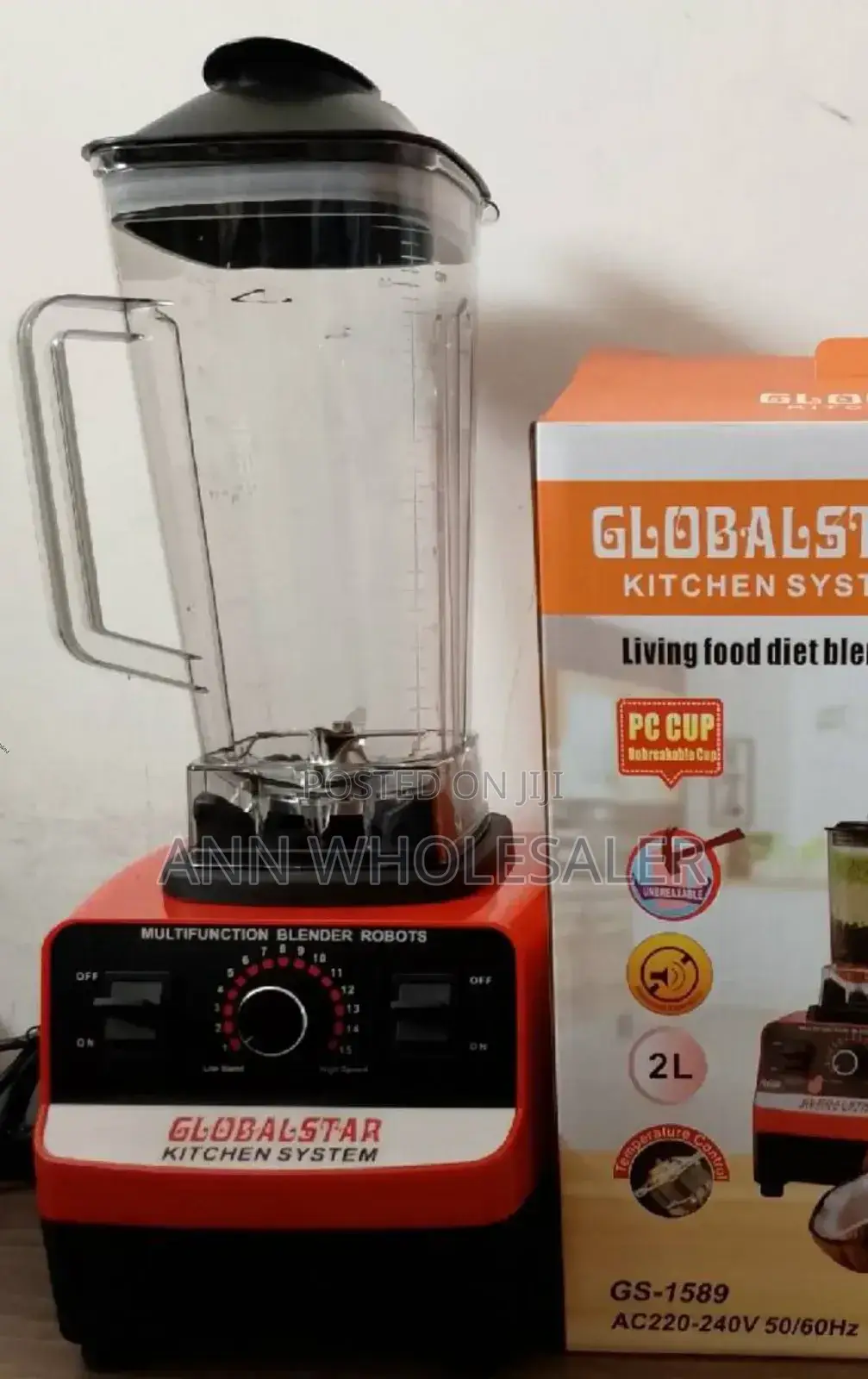2 in 1 Globalstar Commercial Blender