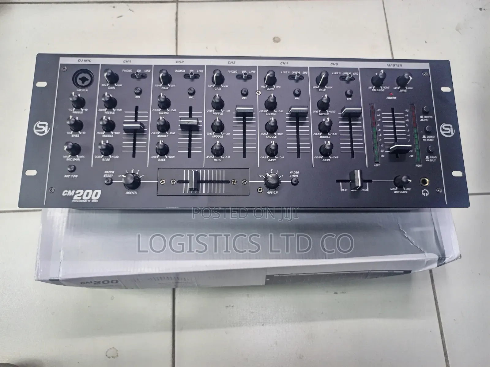 Numark Dj Mixer Cm200 Audio Mixer Sound Professional Mixing
