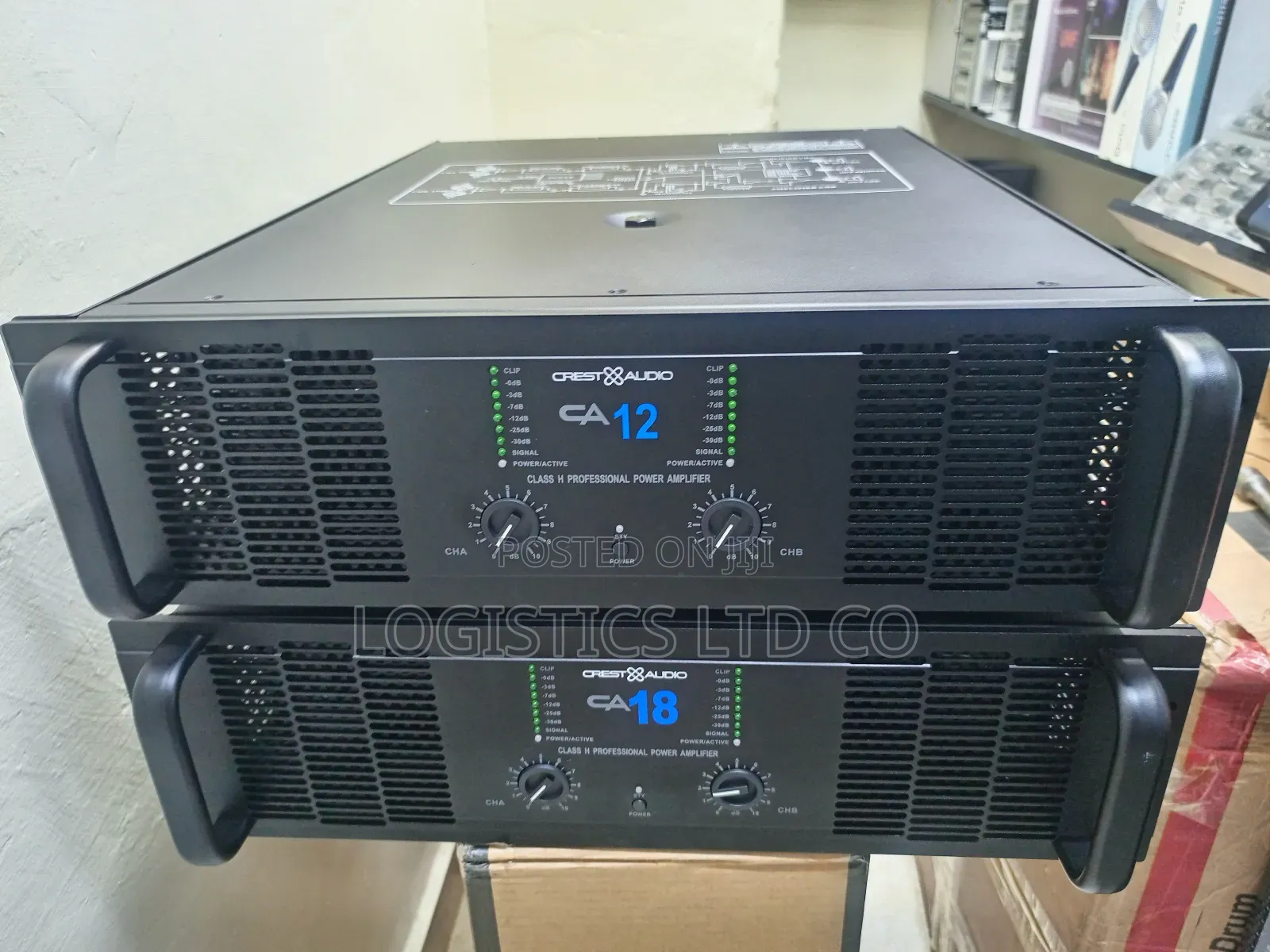 Crest Audio Ca12/Ca18 Class H Professional Power Amplifier