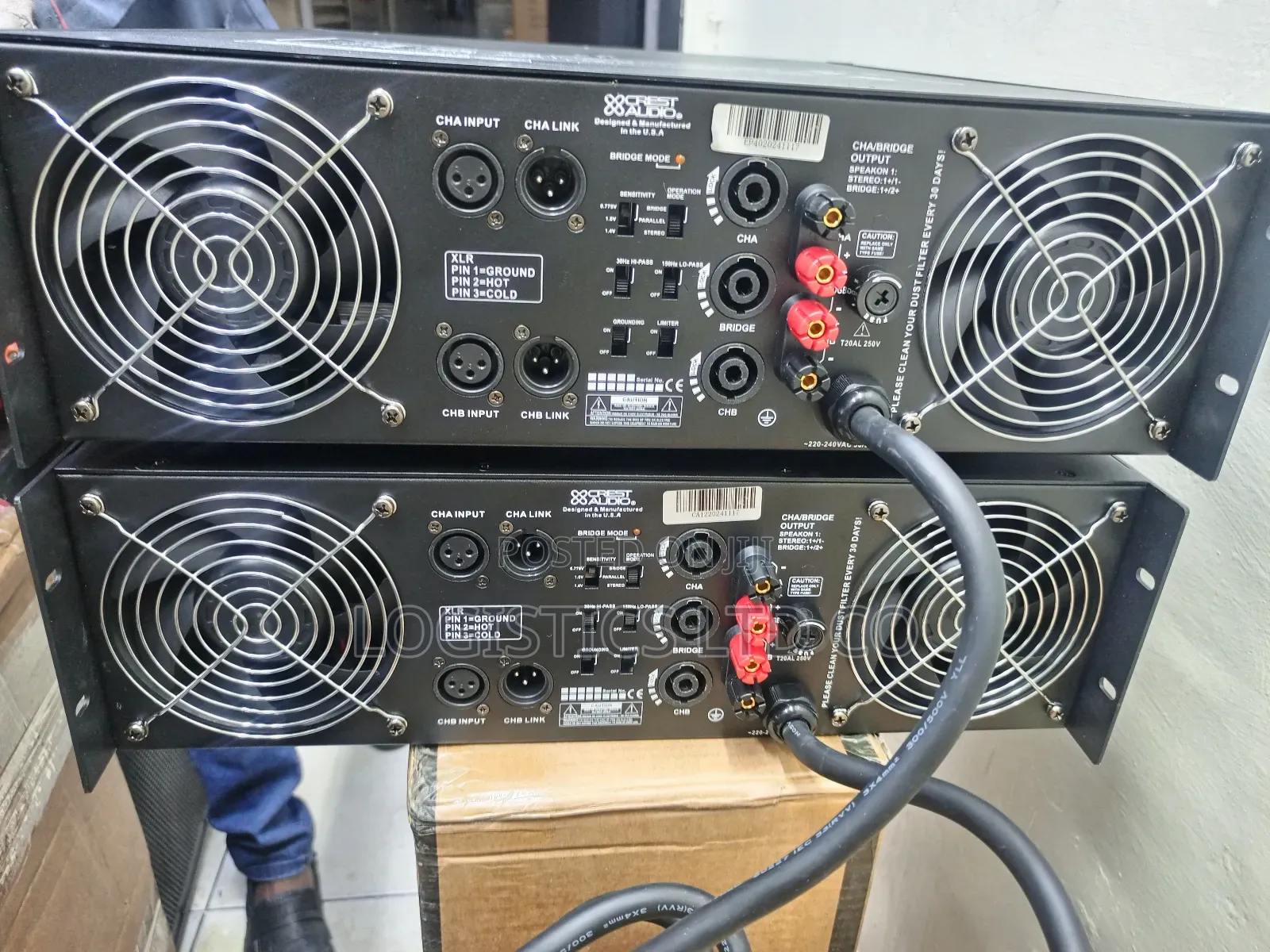 Crest Audio Ca12/Ca18 Class H Professional Power Amplifier