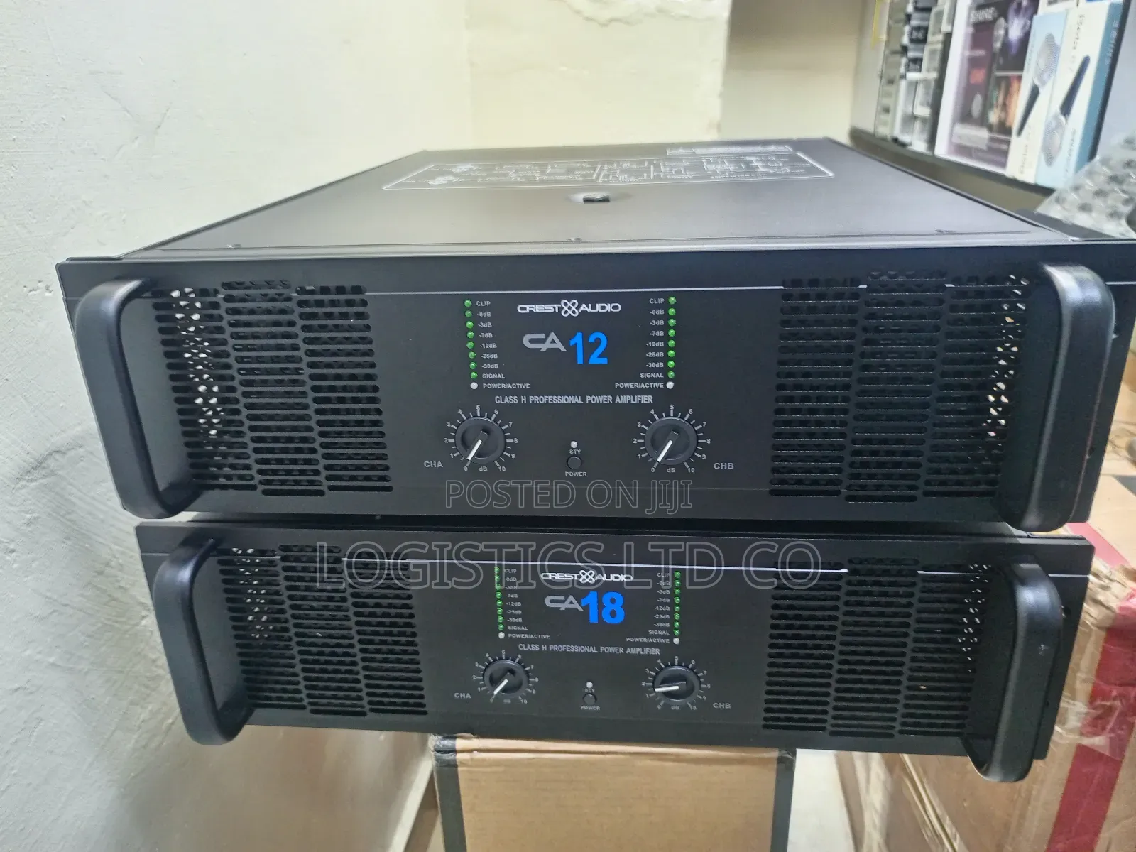 Crest Audio Ca12/Ca18 Longpress Professional Power Amp