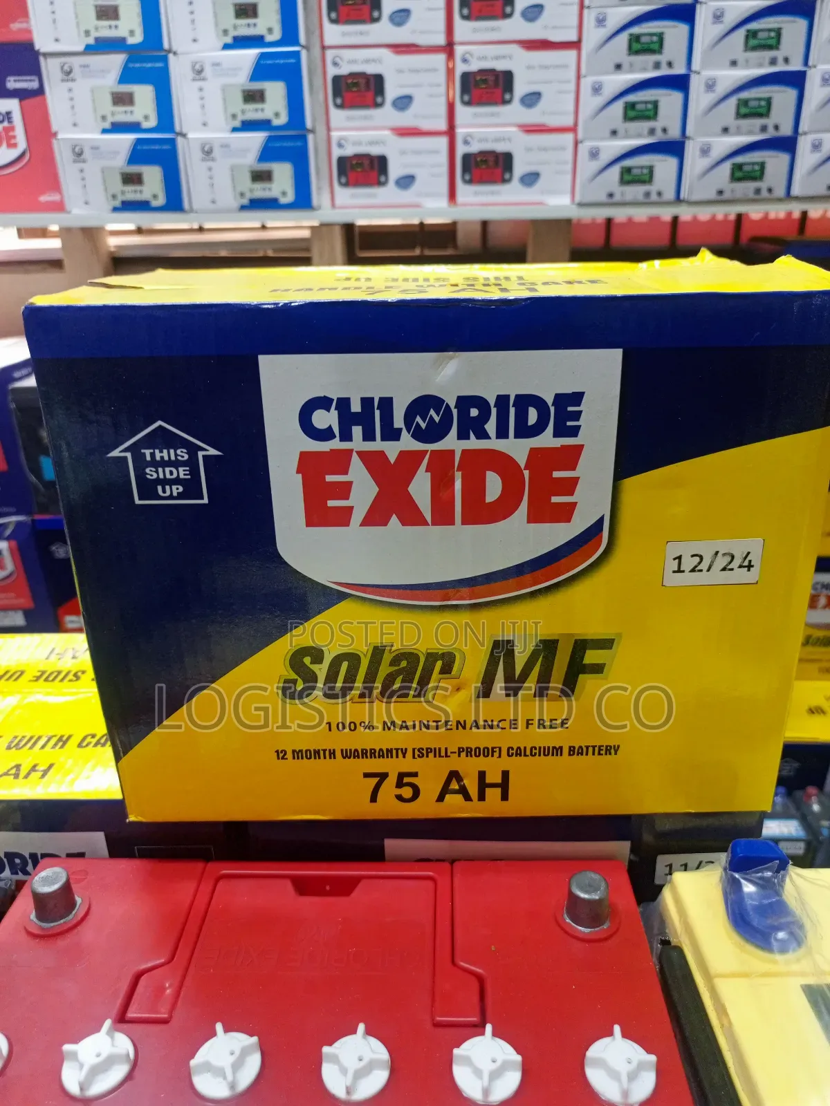 Chloride Exide 075 Mf Solar Powerlast Solar Battery