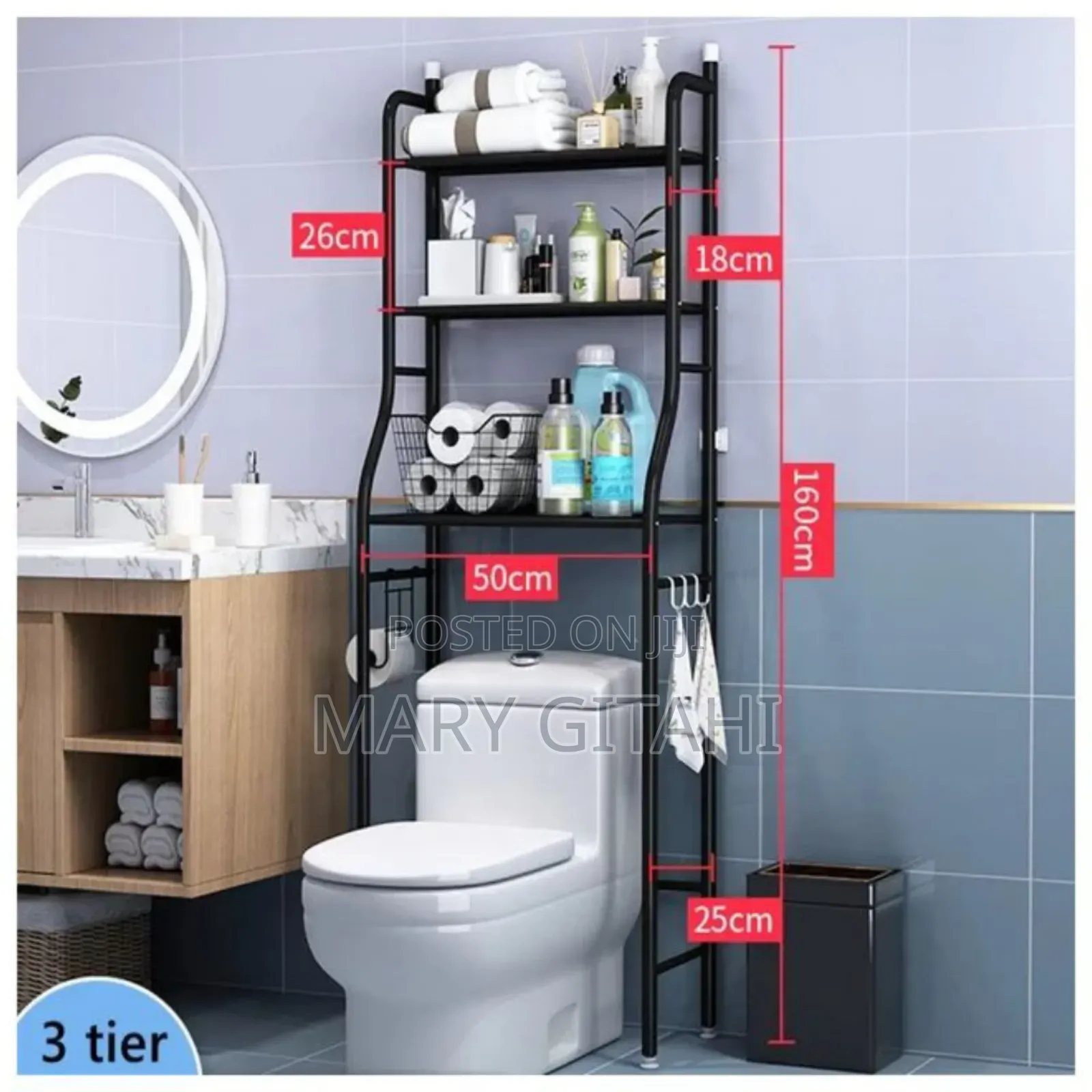  Toilet Rack Organiser Stand