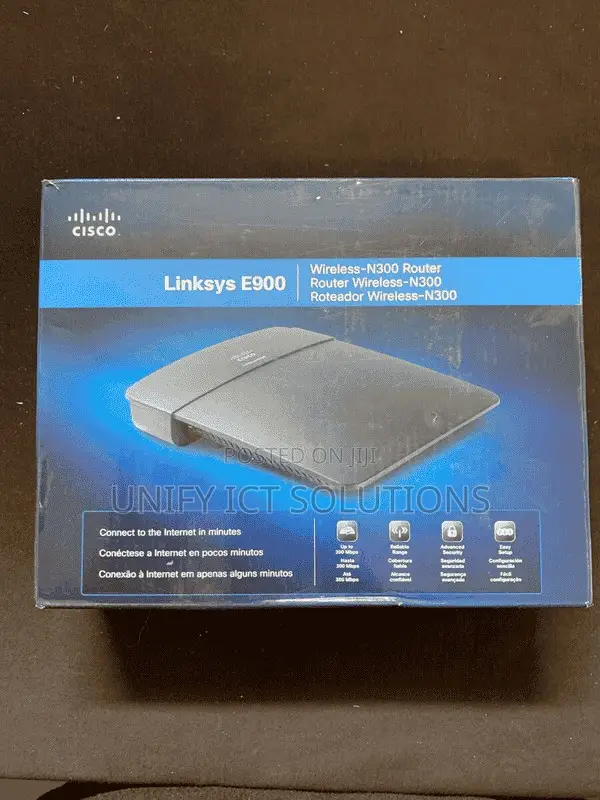 Linksys E900 Wireless Router N300
