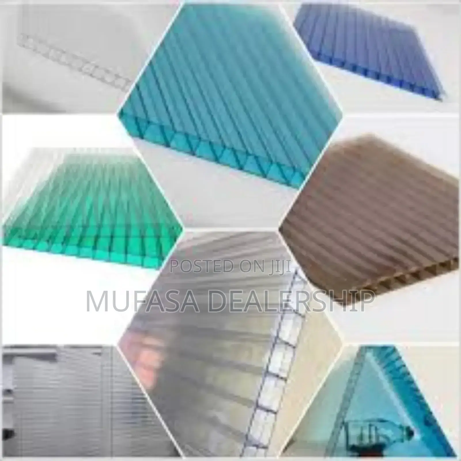 PVC Hollow Poly Carbonate Sheets
