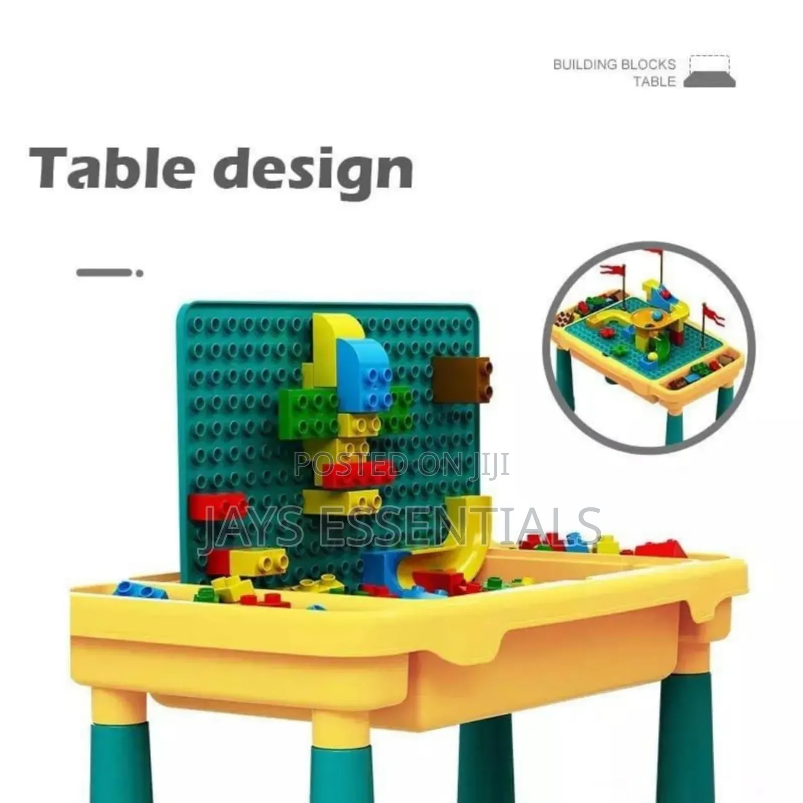 Childrens Blocks Table