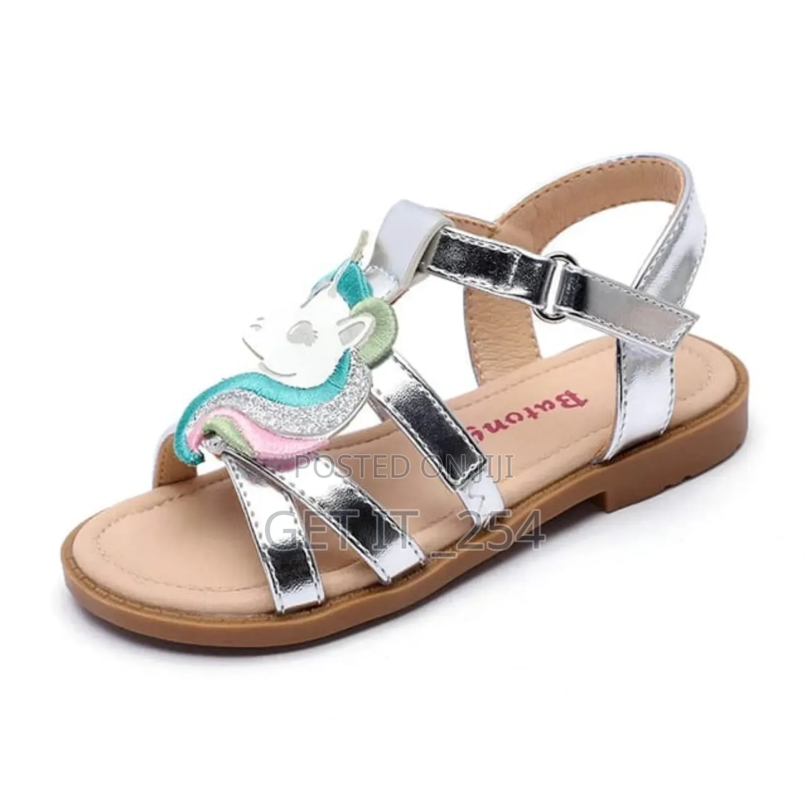 Girl's Unicorn Open Shoes 
0
Size 25
Silver