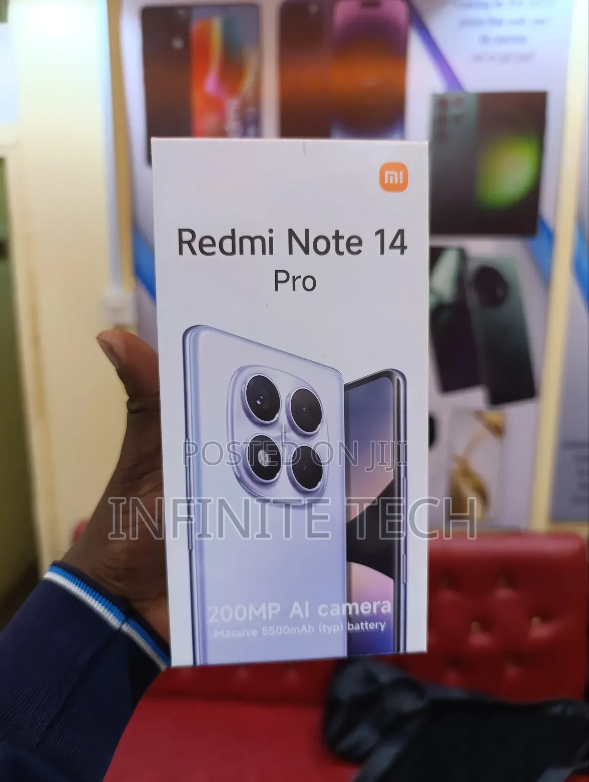New Xiaomi Redmi Note 14 Pro 256 GB Black