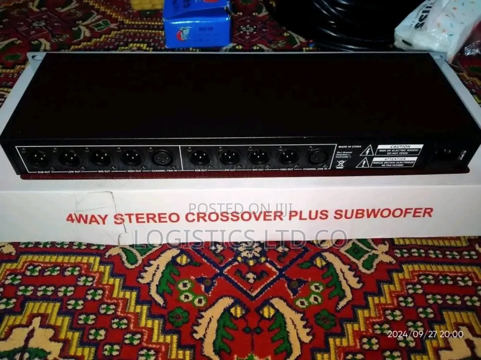 Dbx224xl Professional Crossover 4way With Subwoofer