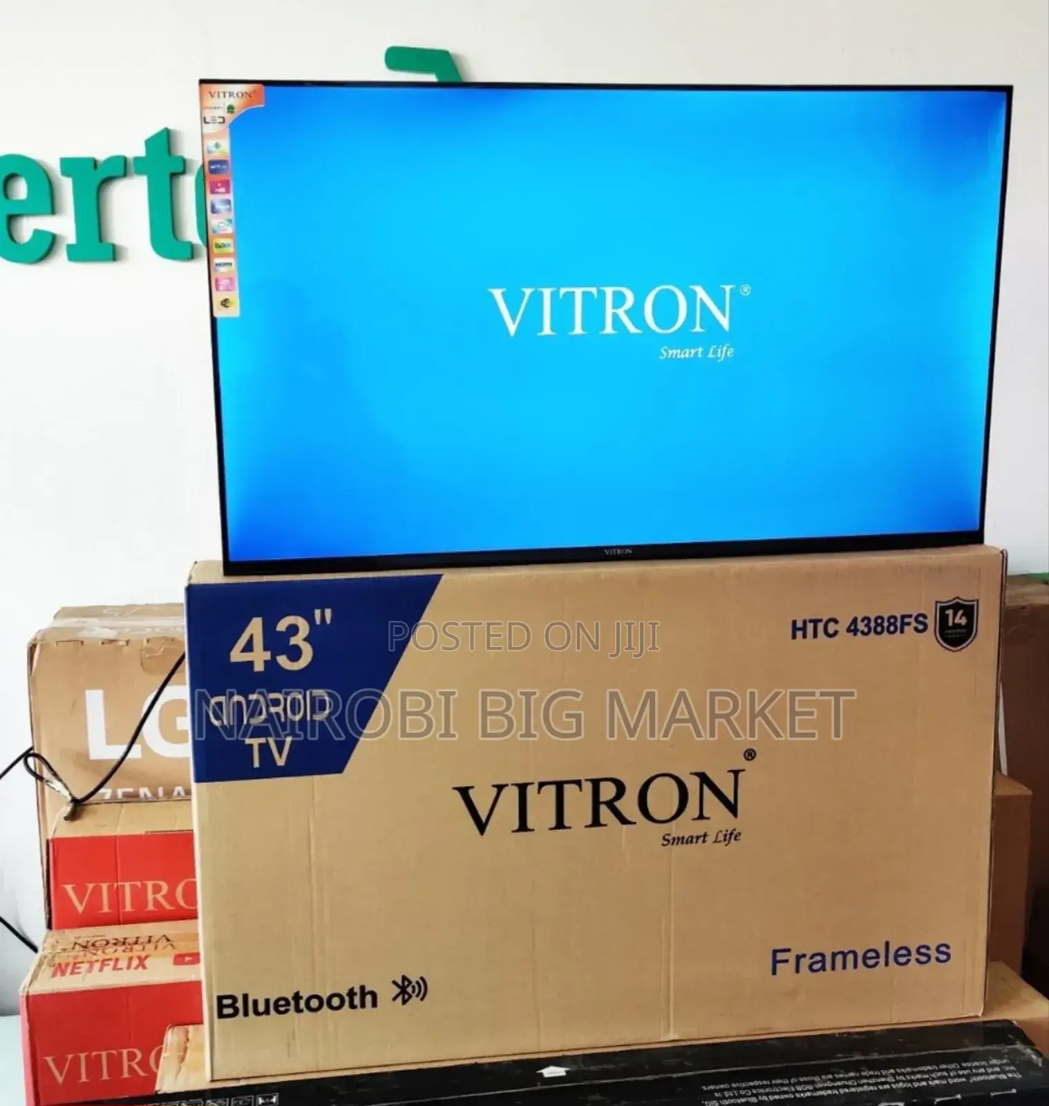 Vitron 43 Inch Smart Android Tv -