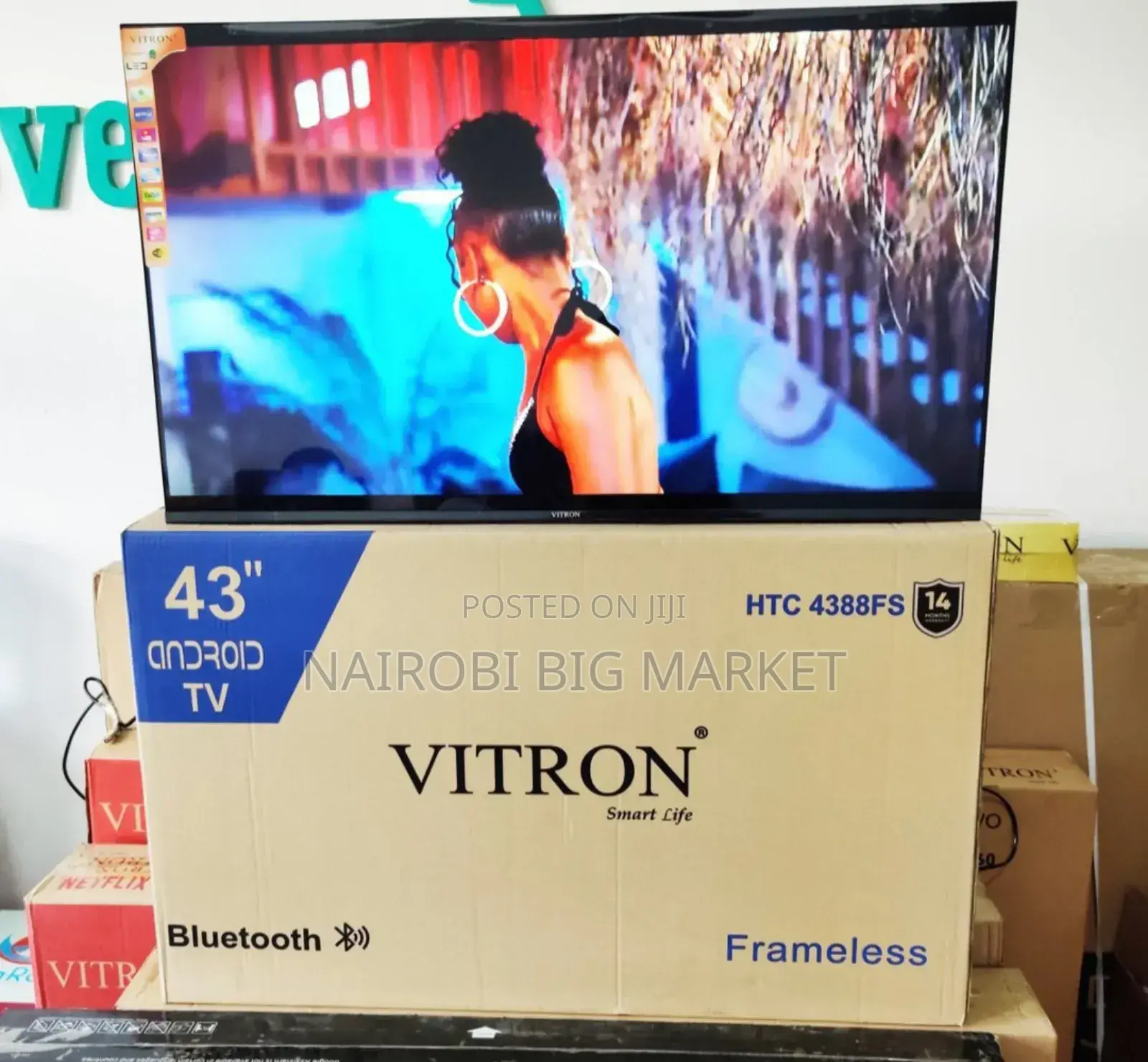 Vitron 43 Smart Tv With Bluetooth