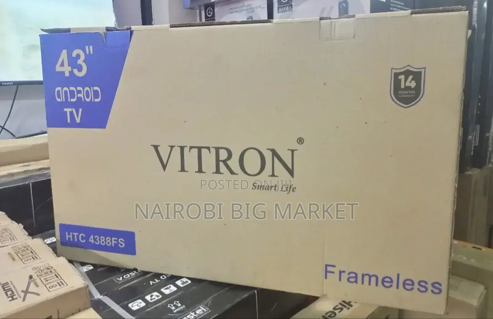 Vitron 43 Smart Tv With Bluetooth