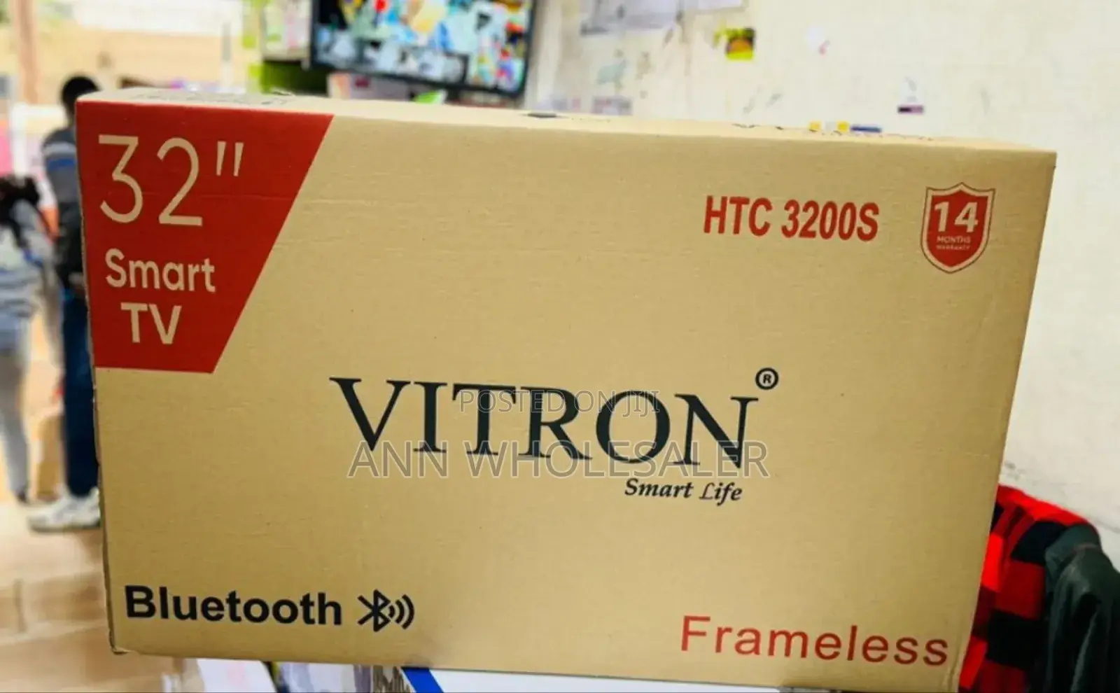 Vitron 32 Inches Smart Android Tv 