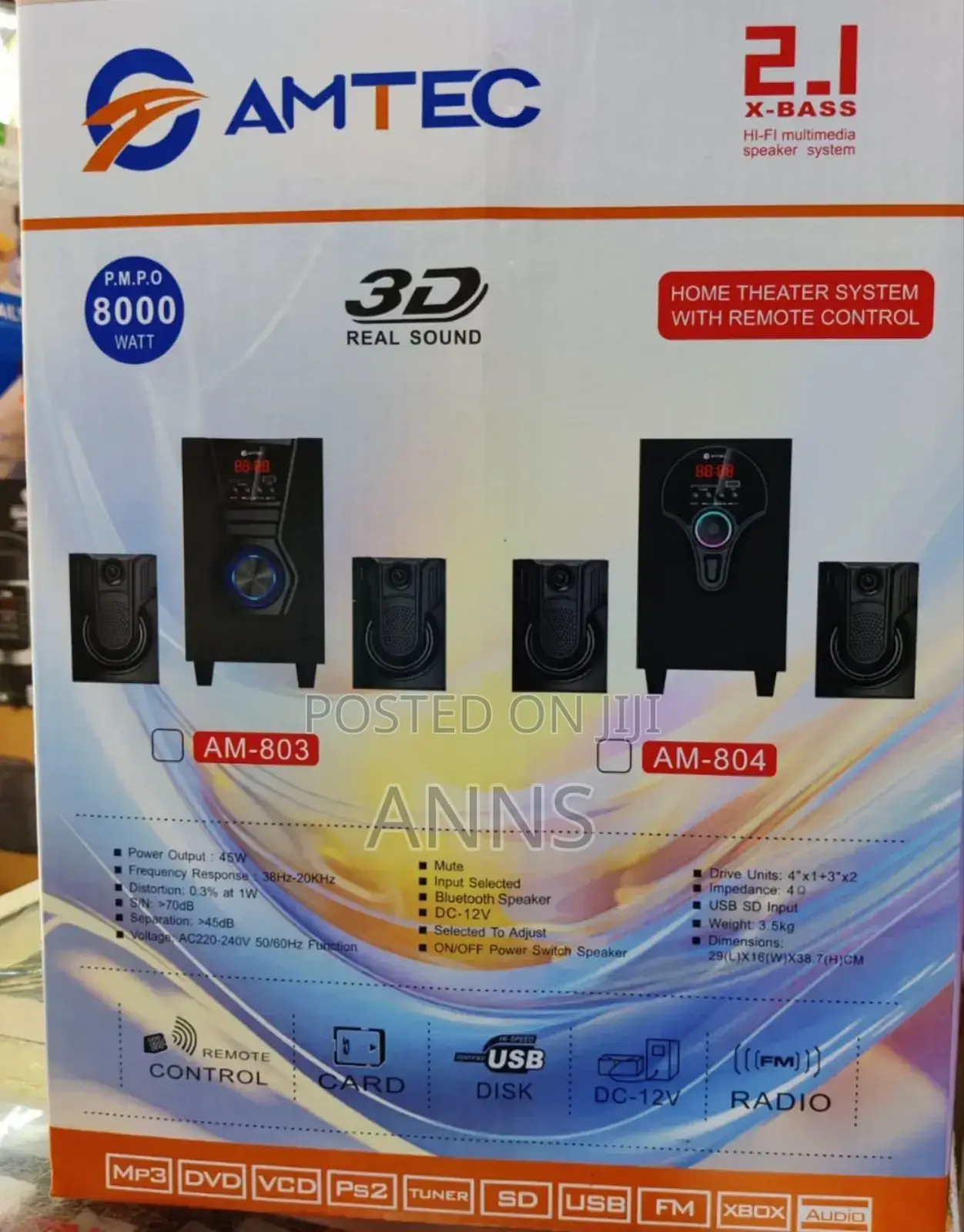 Amtec 2.1 Woofer System