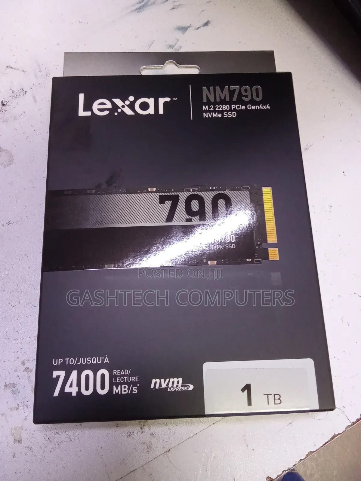 Lexar Nm790 M.2 2280 Pcie Gen 4×4 Nvme SSD 1tb [ 7400 Mbps]