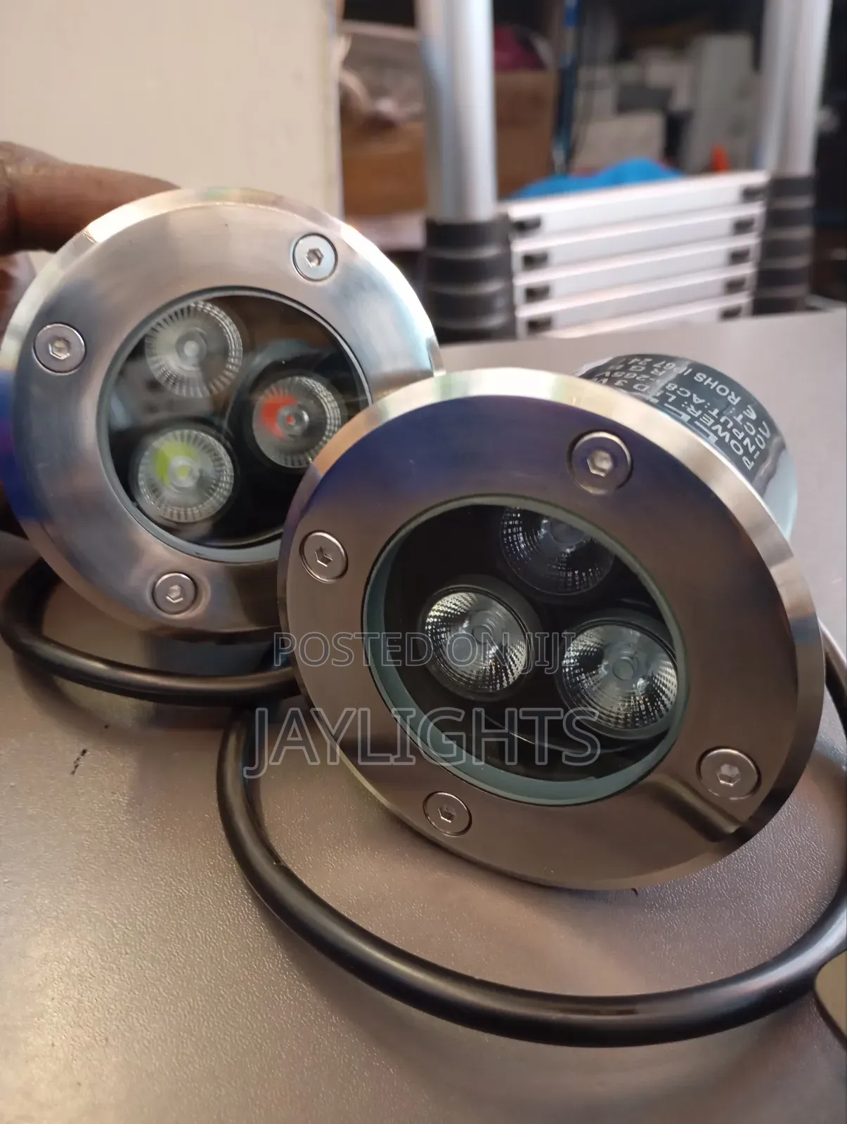 Outdoor Application 3W Waterproof Stainless Lamp RGB