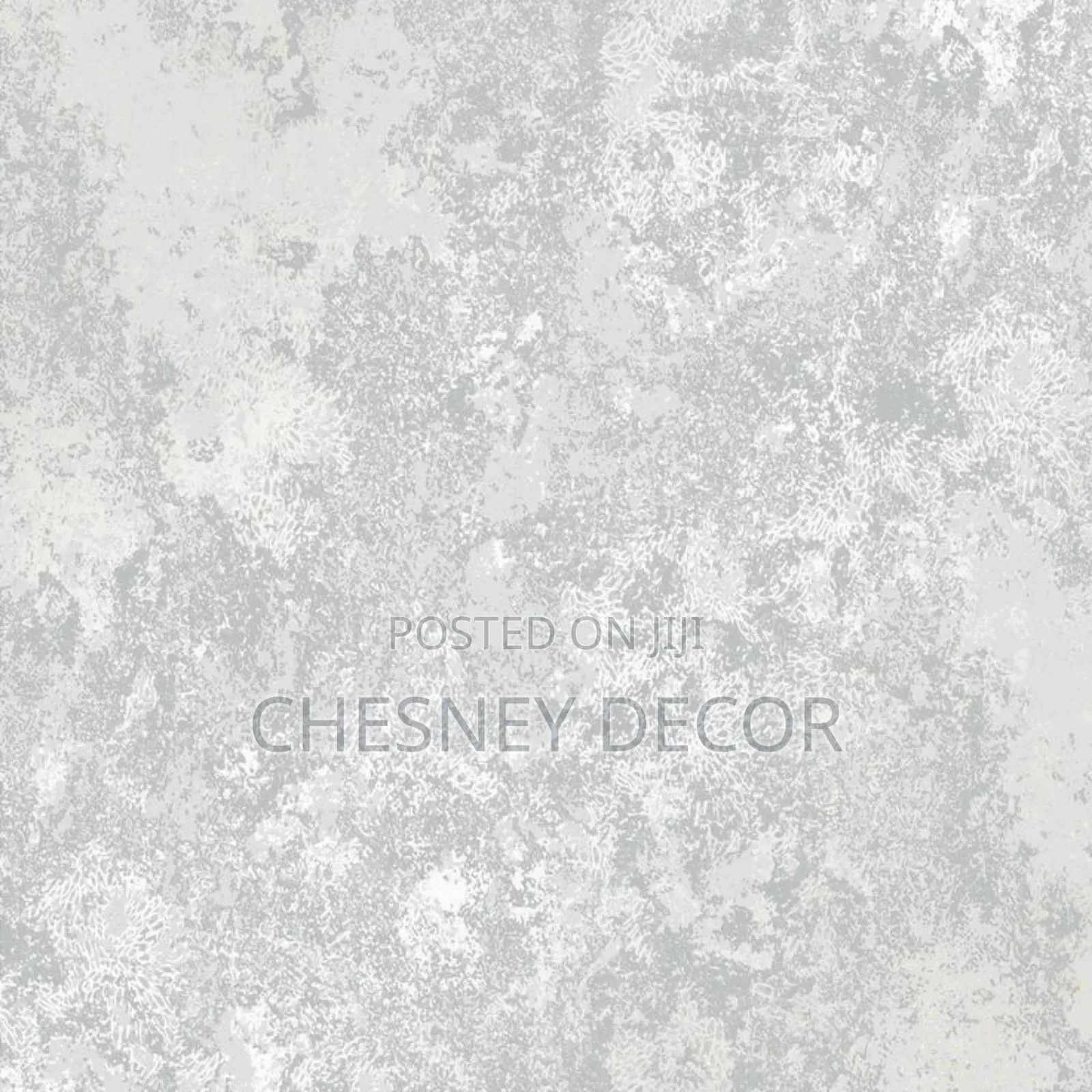 Patched Soft Grey and Silver Wallpaper