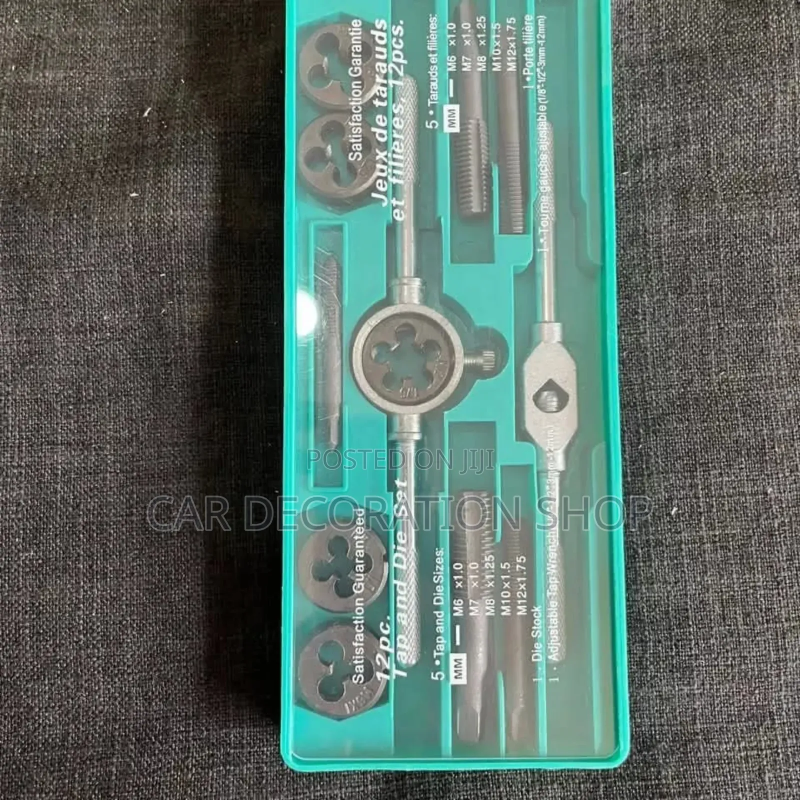 New 12pc Die Tap Set Tools