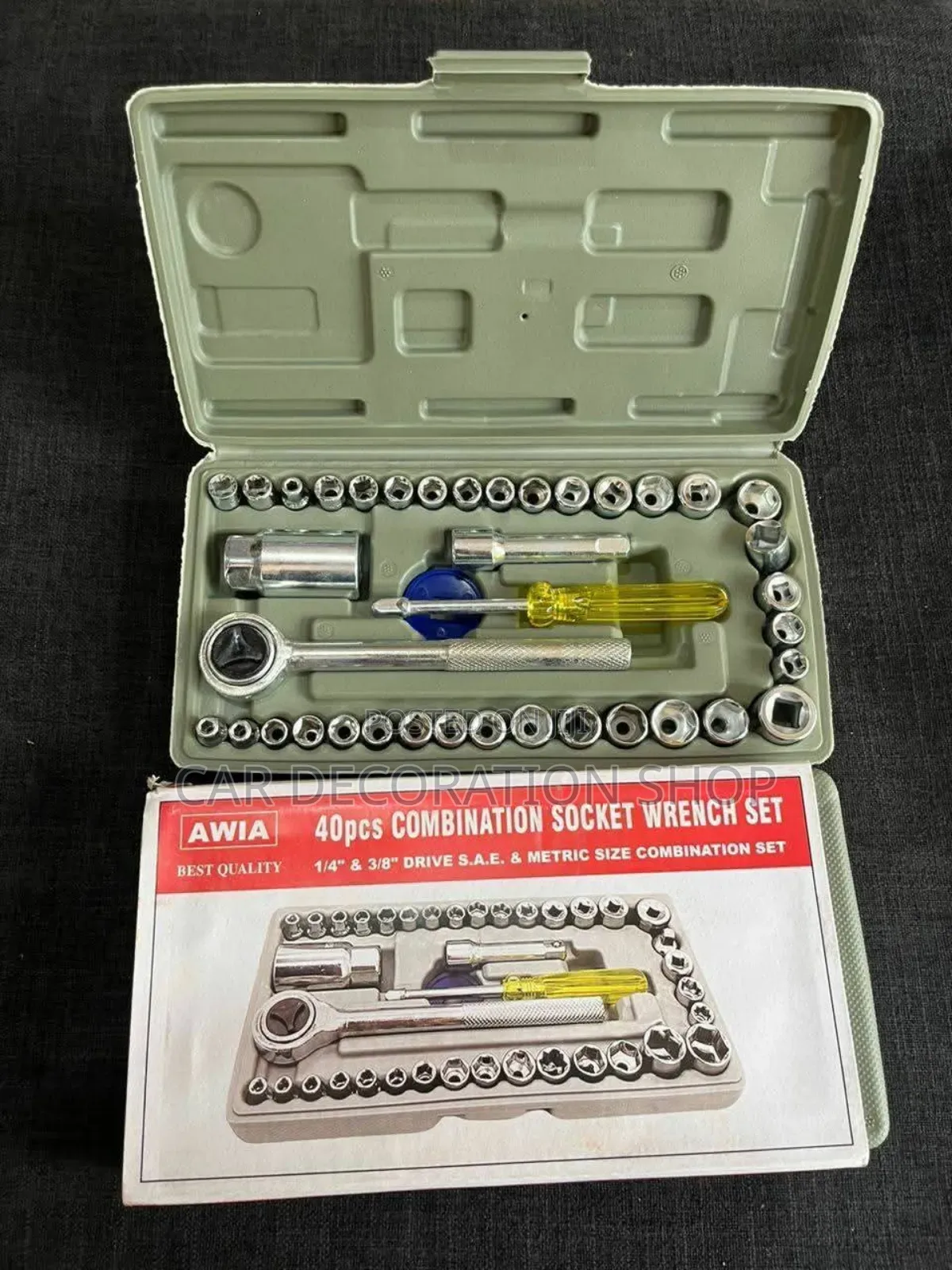 Chrome Vanadium 40pcs Combination Spanner Set