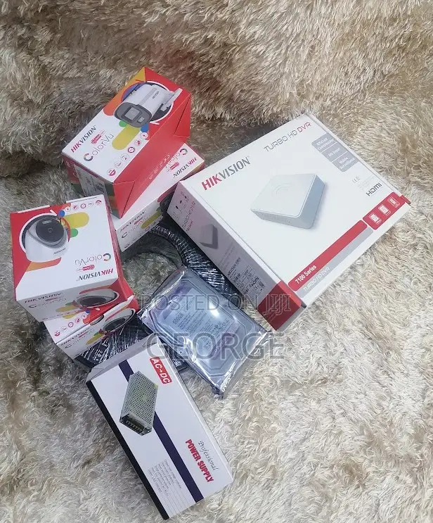 NEW ARRIVAL Hikvision 4 Channel CCTV Kit