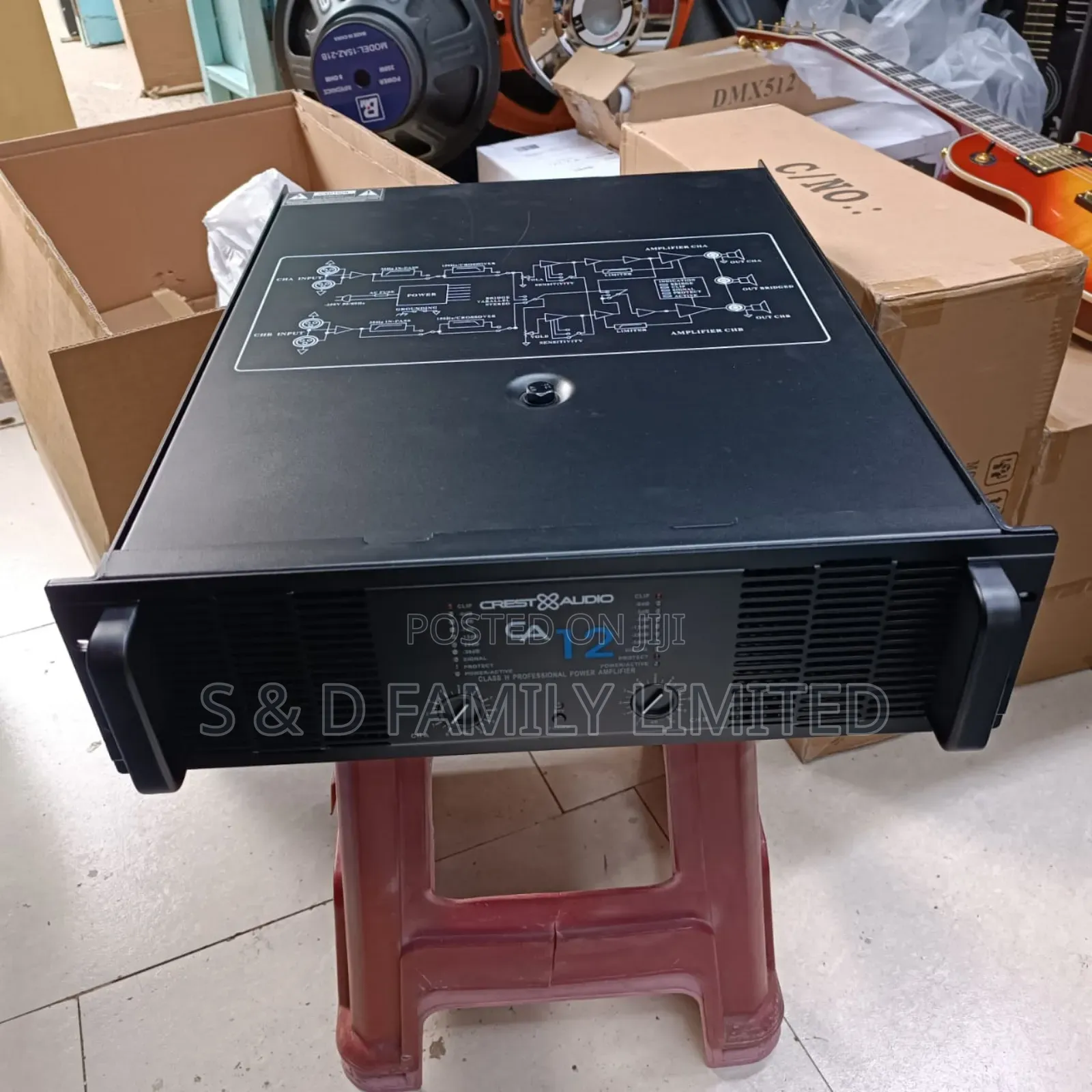 Crest Audio CA12 Long Press Amplifier