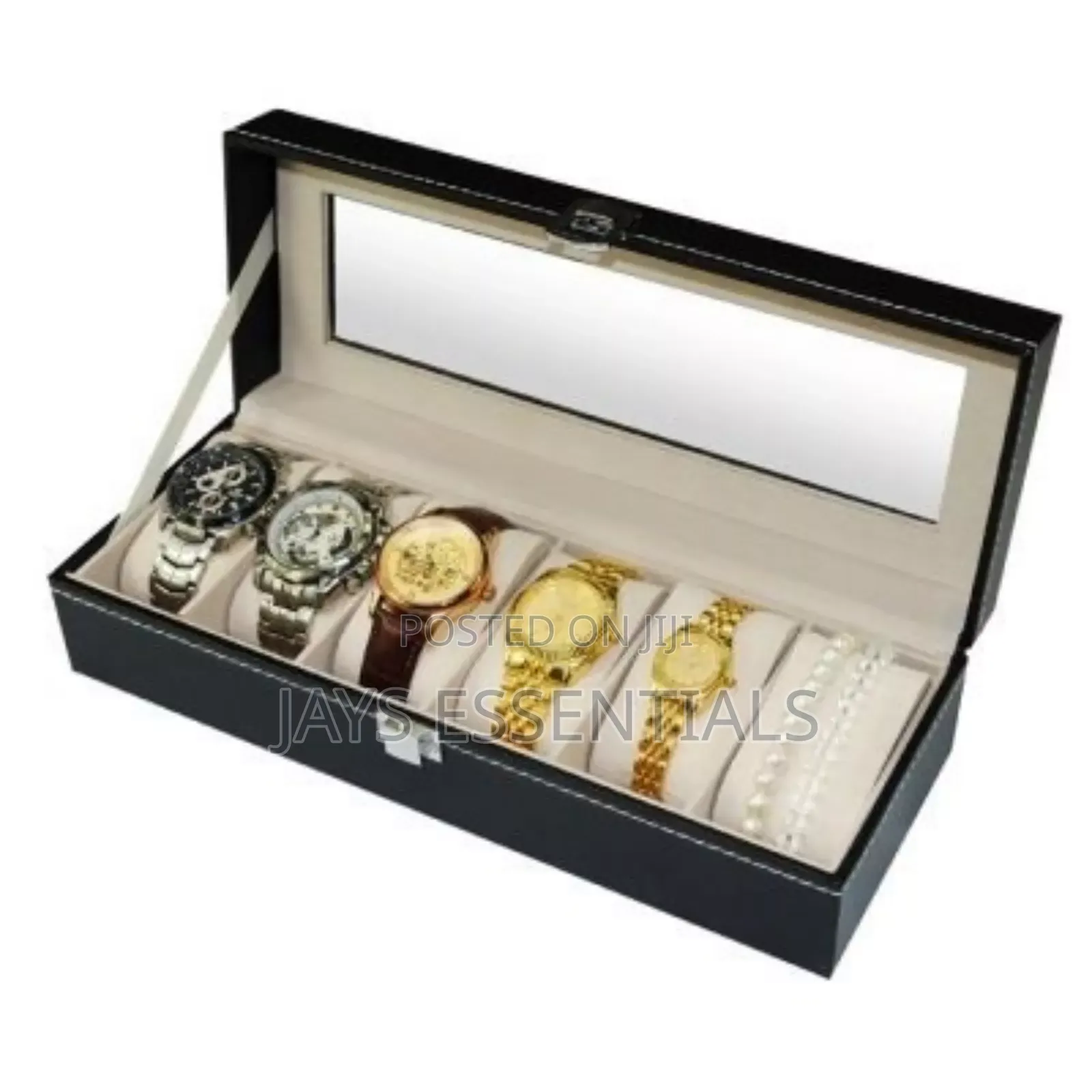 6 Slot Watch Organizer /Storage Box