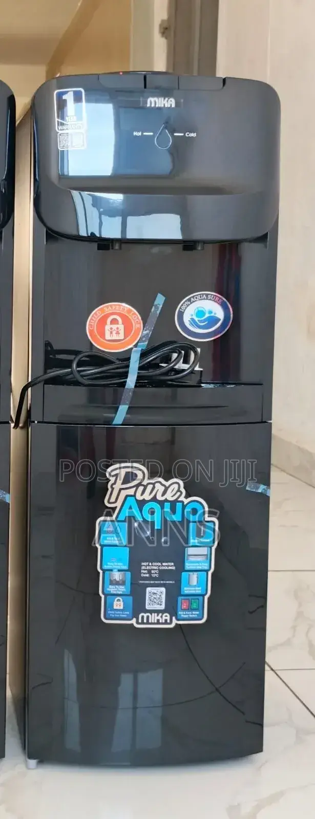 Mika 2 Tap Hot and Cold Water Dispenser