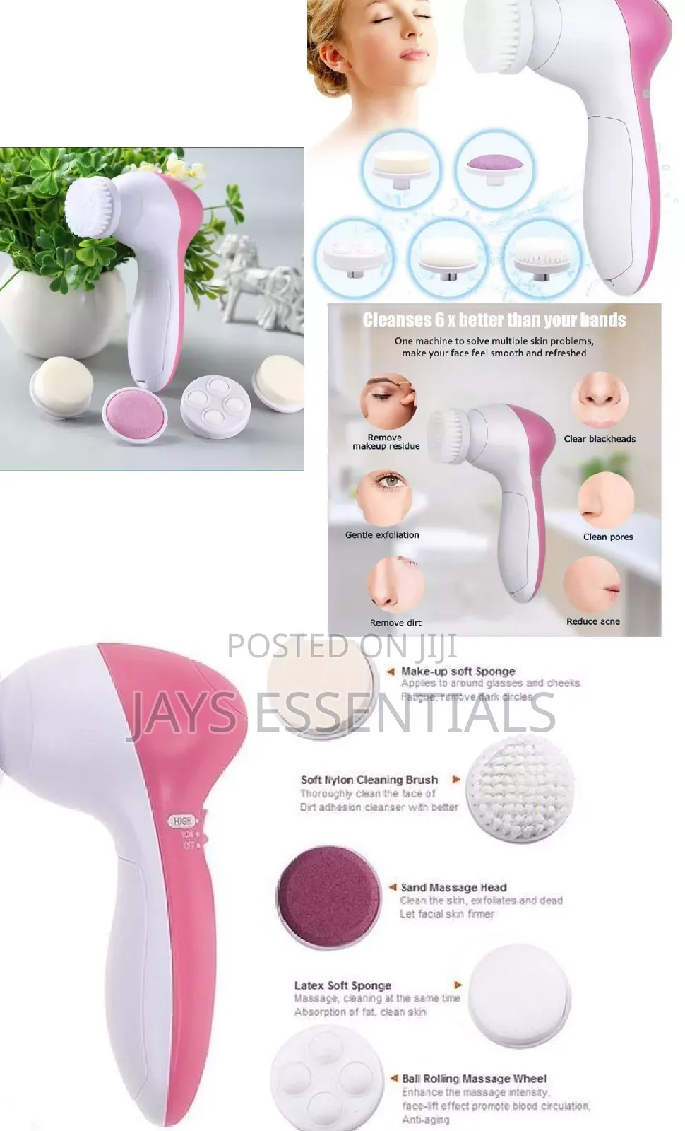 5n1 Waterproof Facial Cleanser