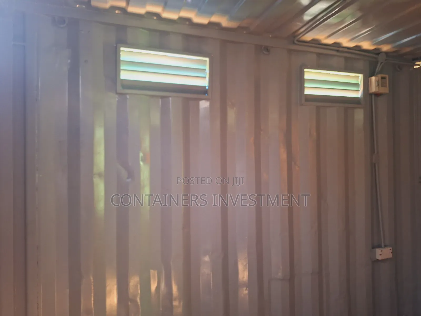 20ft Container Farm Manager and Storage Unit.