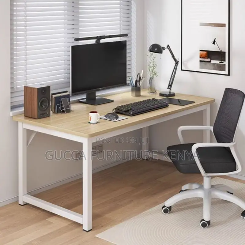 Clerical Desking:1.2 Meters Wooden Top Rectangle Game Desk