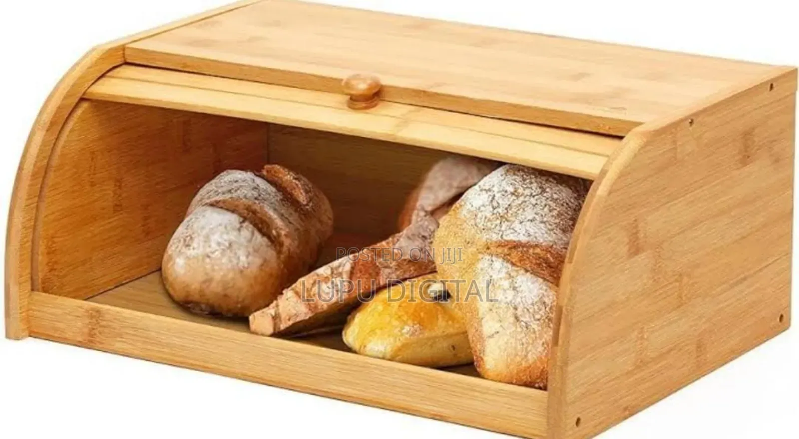 Big Size Bamboo Bread Bin Now Available
