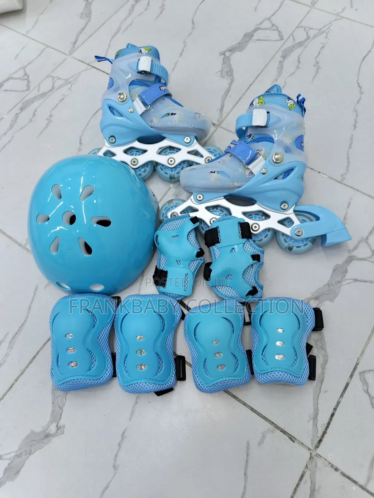 Skate Shoes /Roller Skate - Classy Blue Full Set