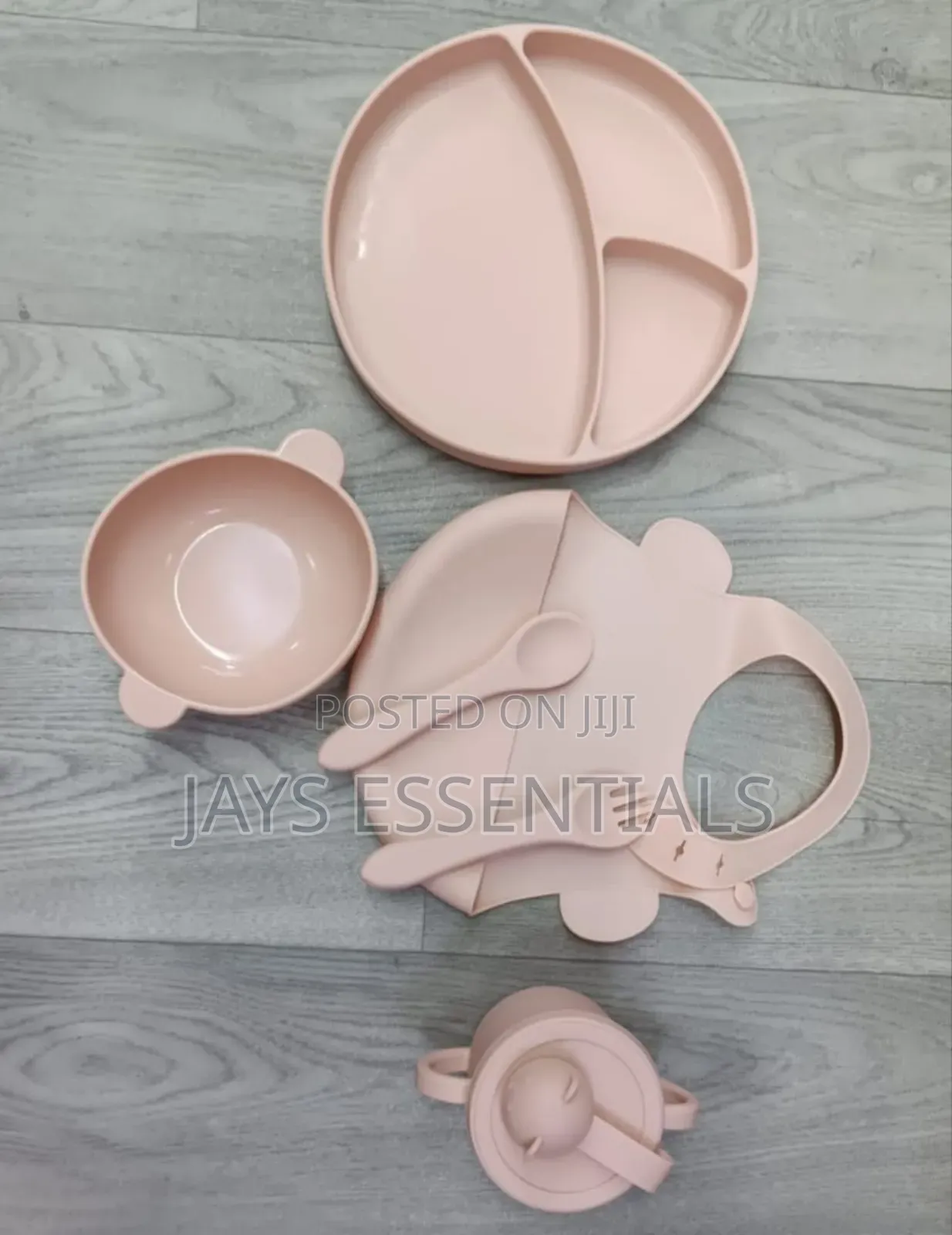6pc Silicone Weaning Feeding Sets
