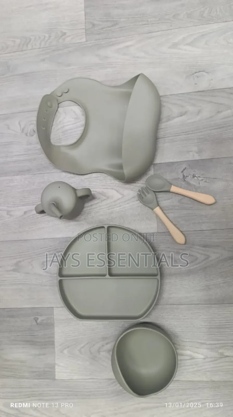 6pc Silicone Weaning Feeding Sets