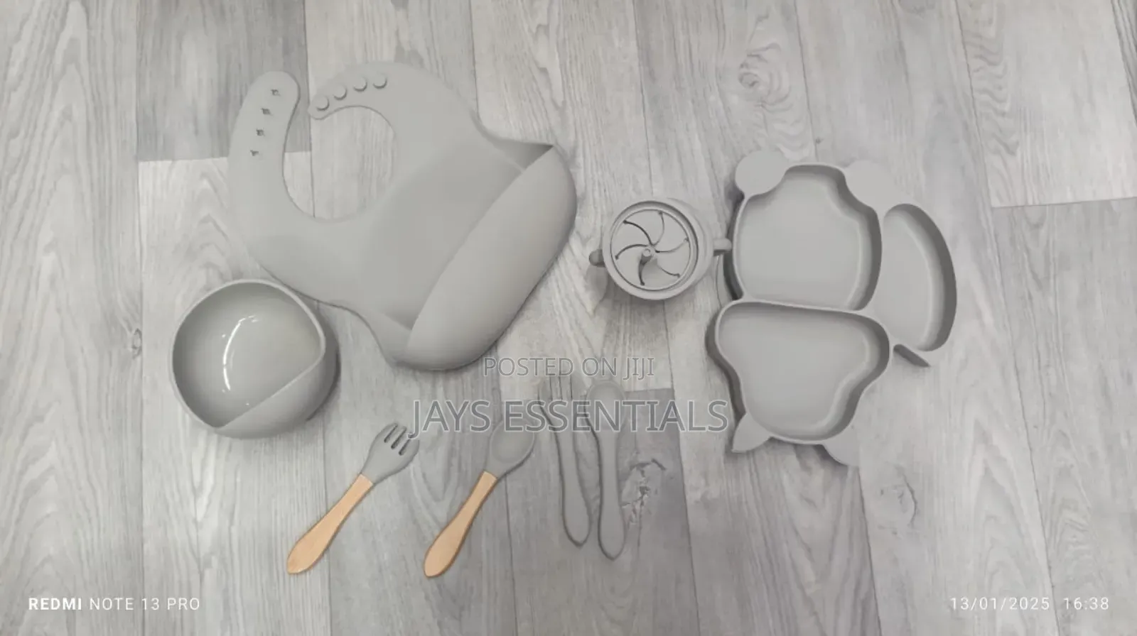 8pc Silicone Weaning Feeding Sets
